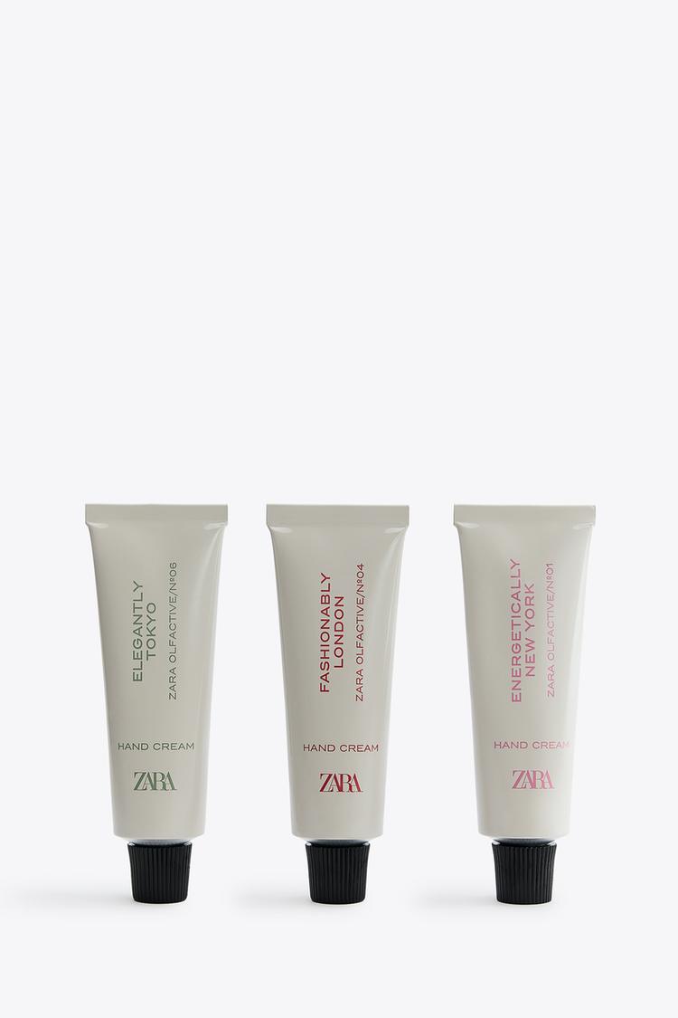 VIBRANT CITIES HAND CREAM DISCOVERY SET 3X30 ML (1.01 FL. OZ). - Zara product image