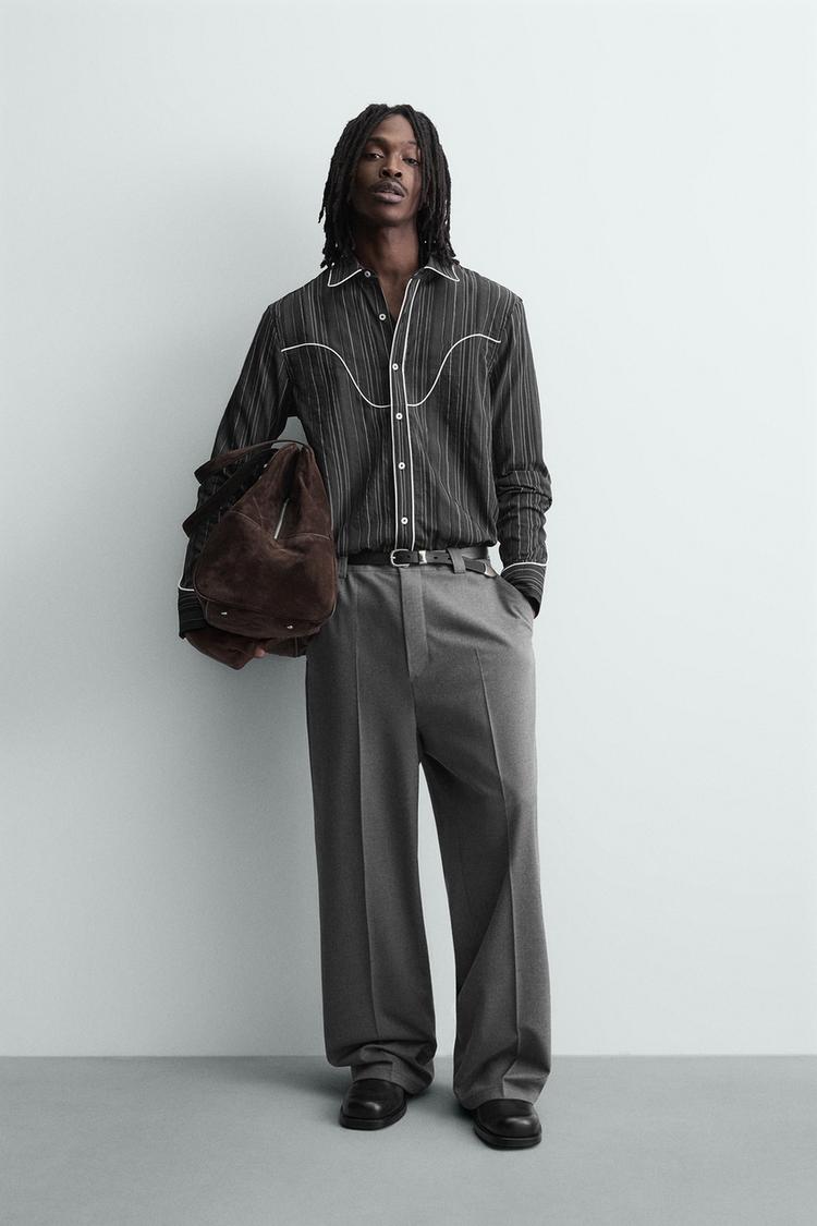 FLOWY WIDE FIT PANTS - Zara product image