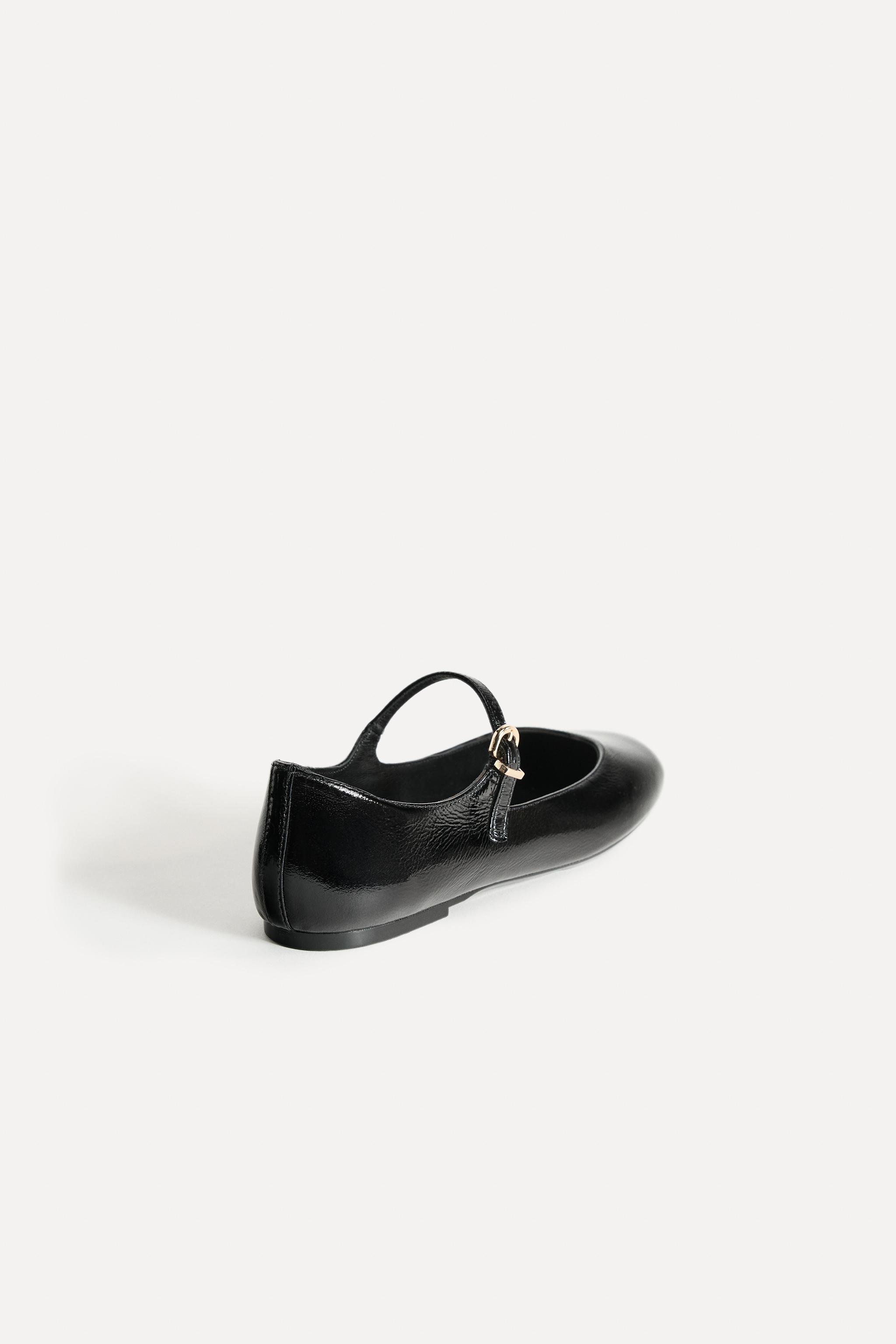 LEATHER BALLET FLATS 50TH ANNIVERSARY