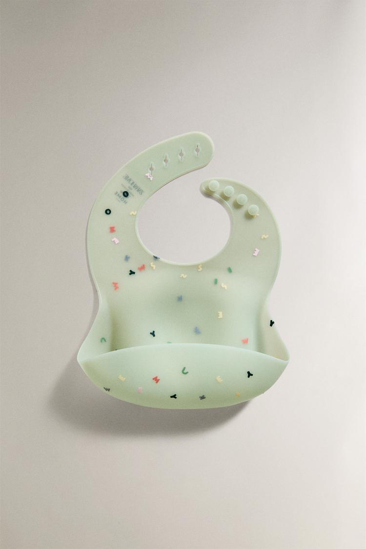 MICKEY & MINNIE ©DISNEY SILICONE BABY BIB - Zara product image