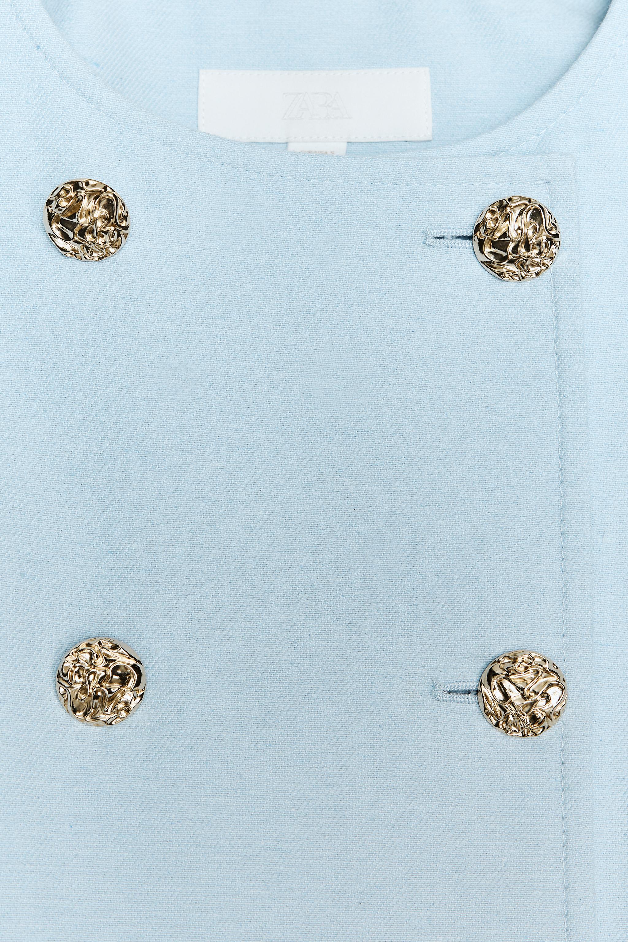 BLAZER CROISÉE MANCHES COURTES