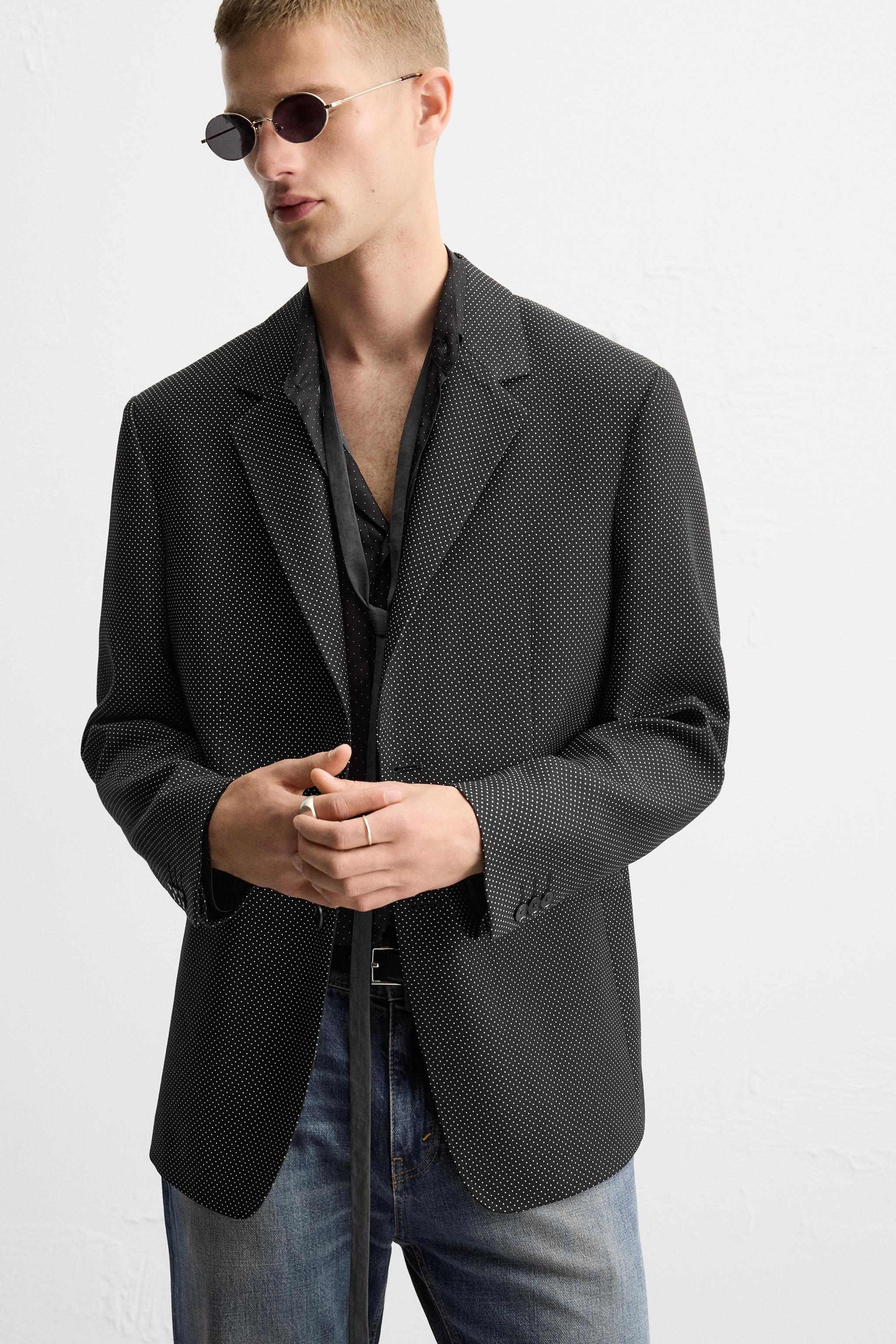 BLAZER JACQUARD À POIS ÉDITION LIMITÉE