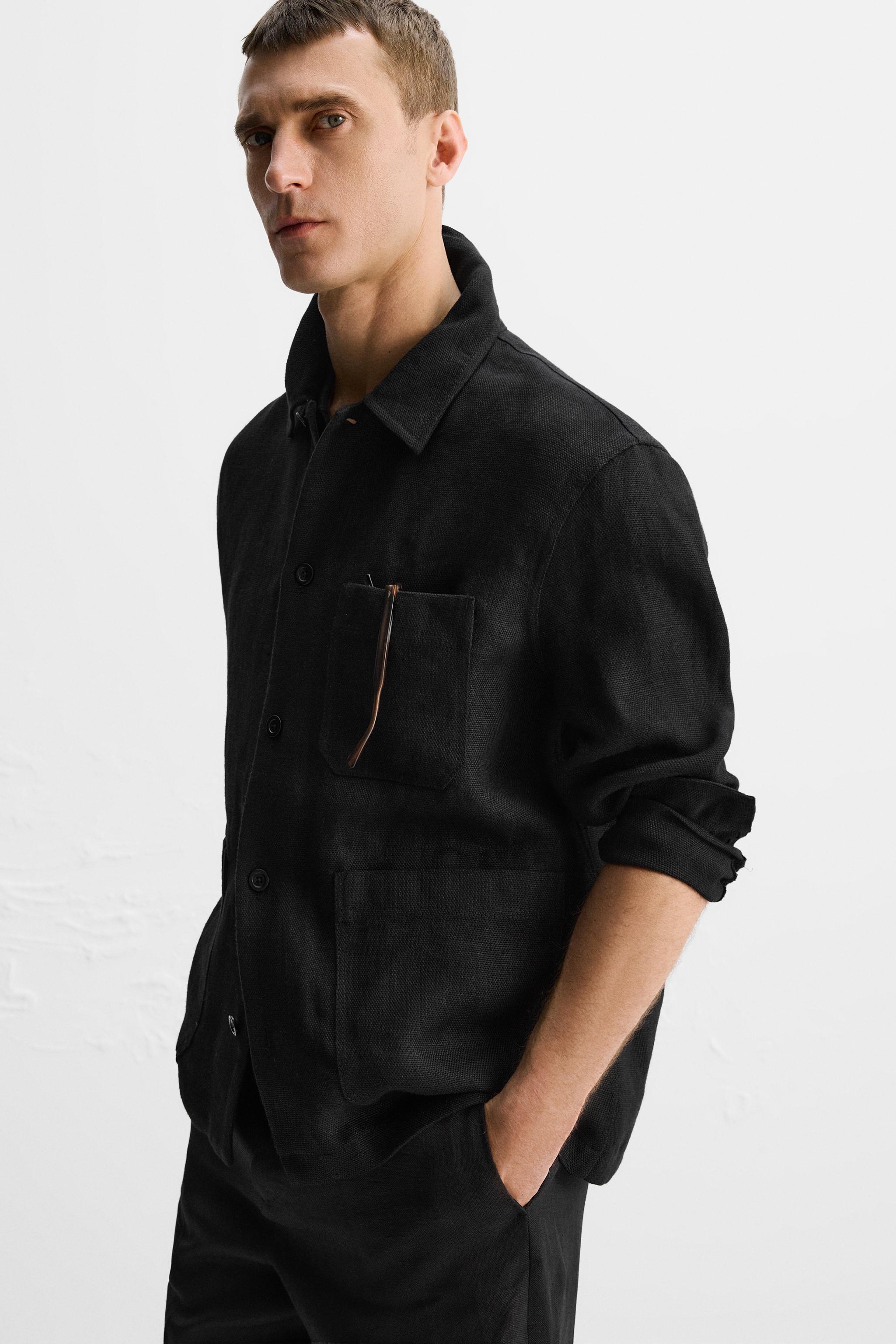 100% LINEN LIMITED EDITION OVERSHIRT