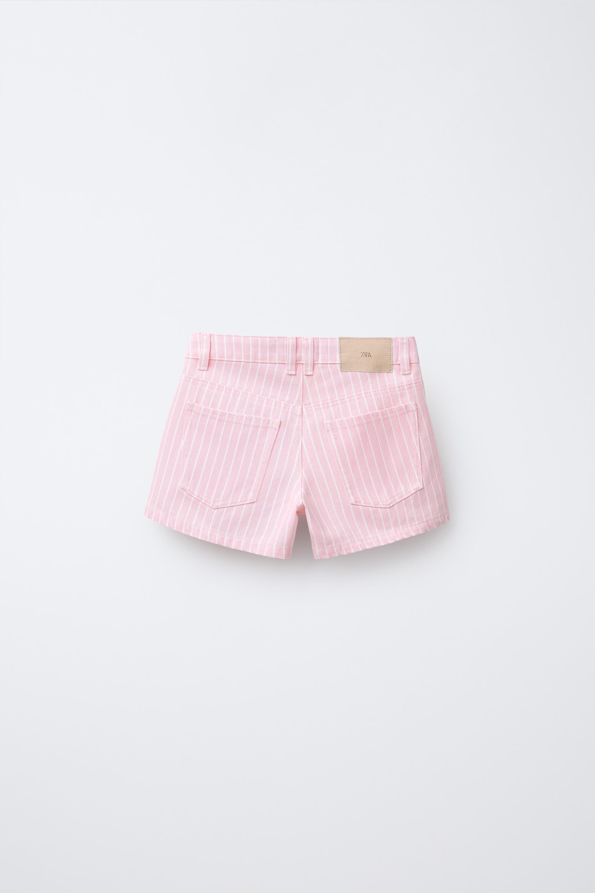 BERMUDA EN DENIM RAYURES