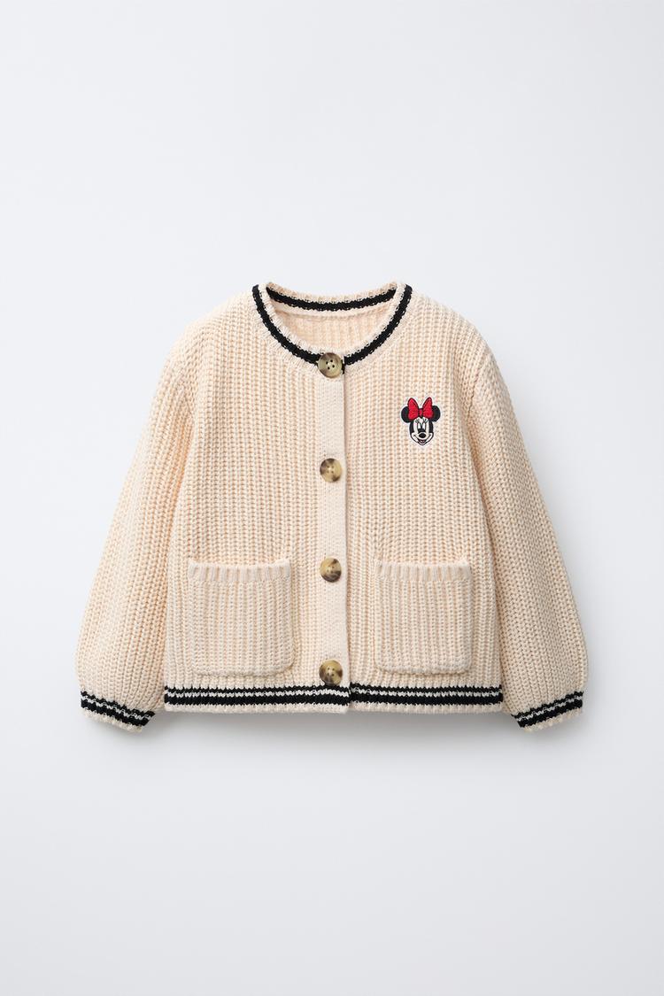 MINNIE MOUSE © DISNEY EMBROIDERED CARDIGAN - Zara product image