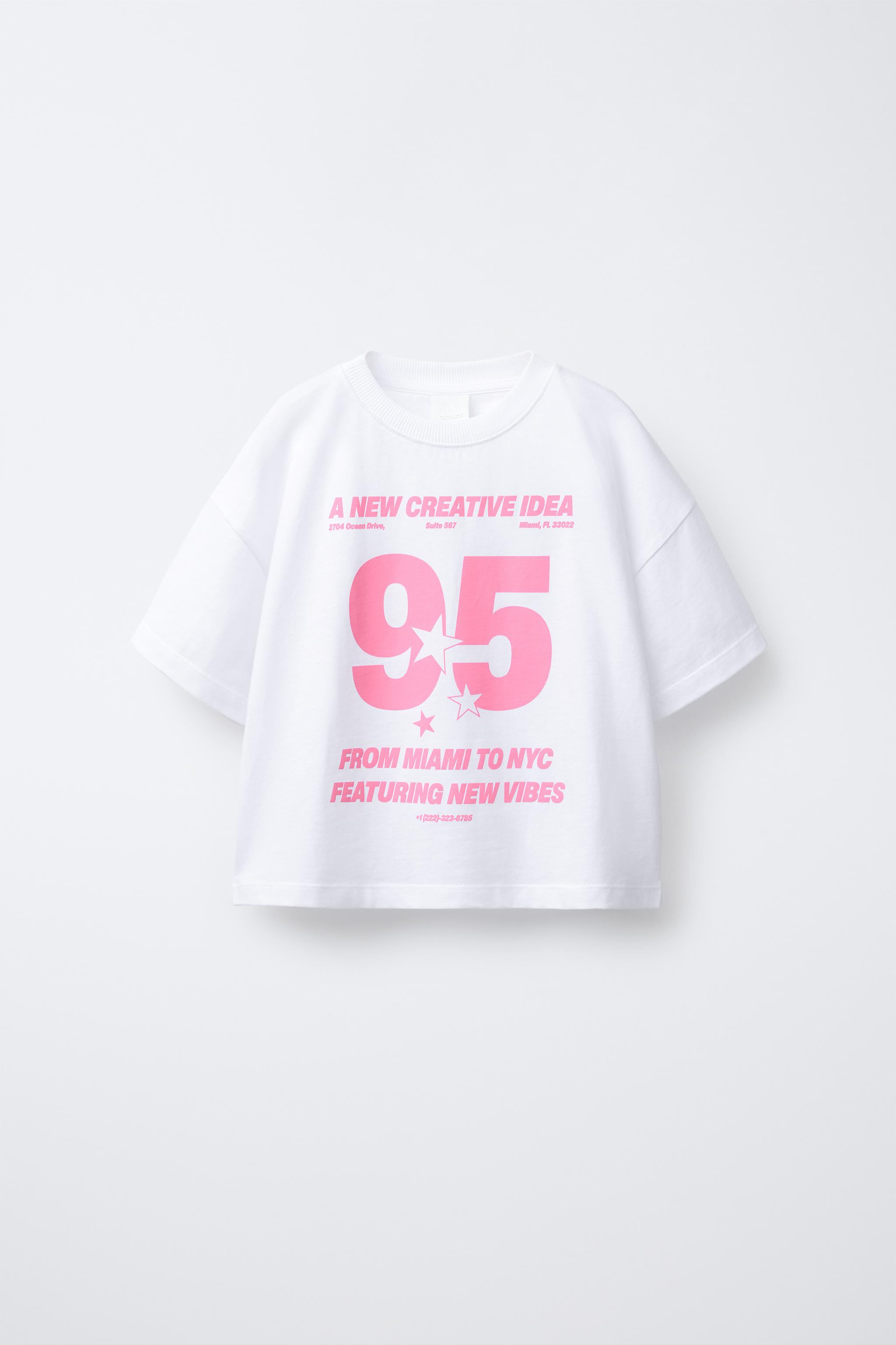 T-SHIRT À INSCRIPTION IMPRIMÉE