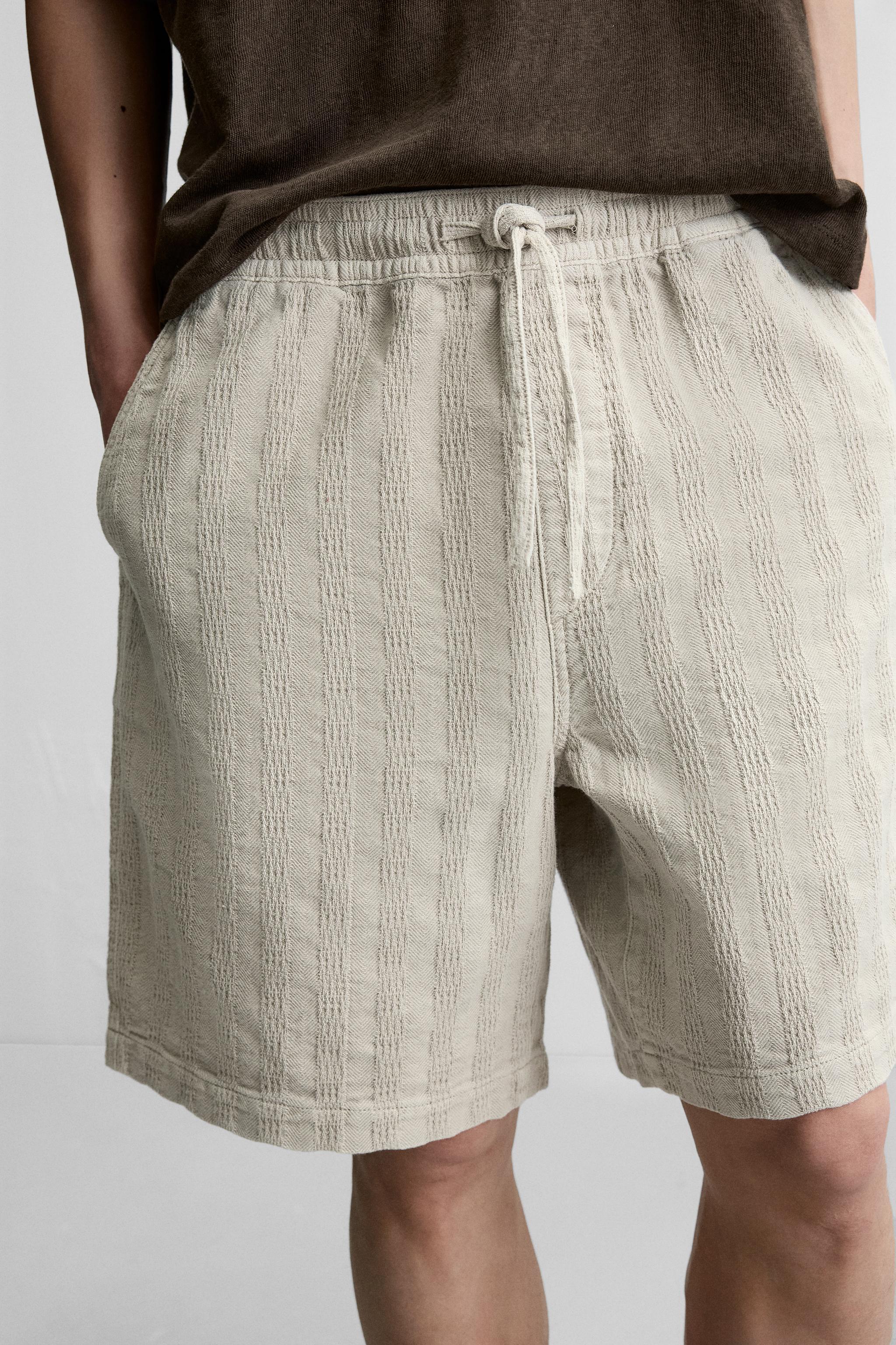 BERMUDA JACQUARD RAYURES