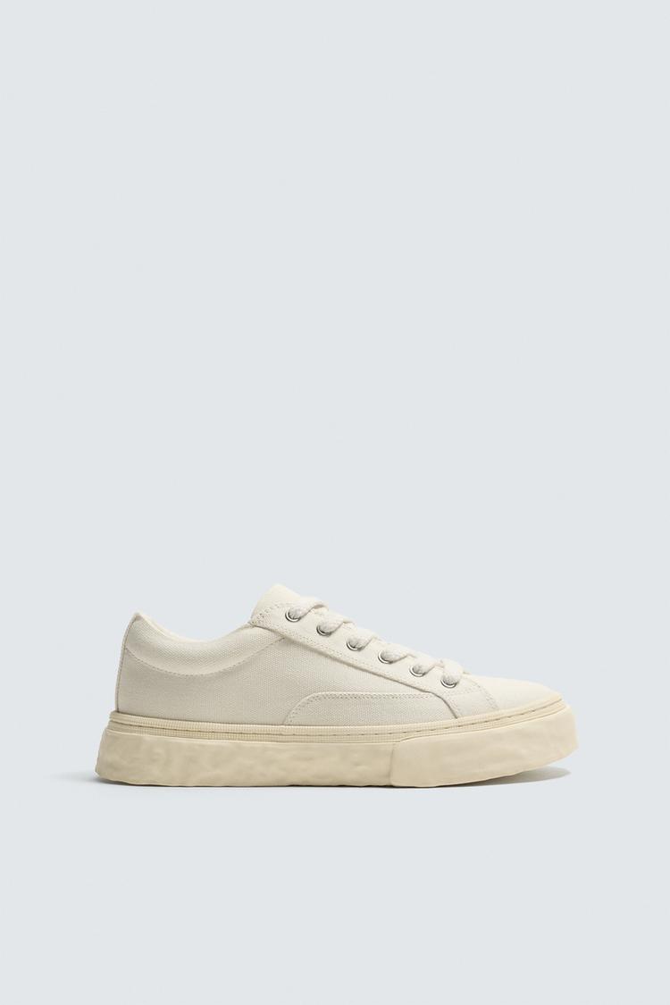CHUNKY FABRIC SNEAKERS - Zara product image