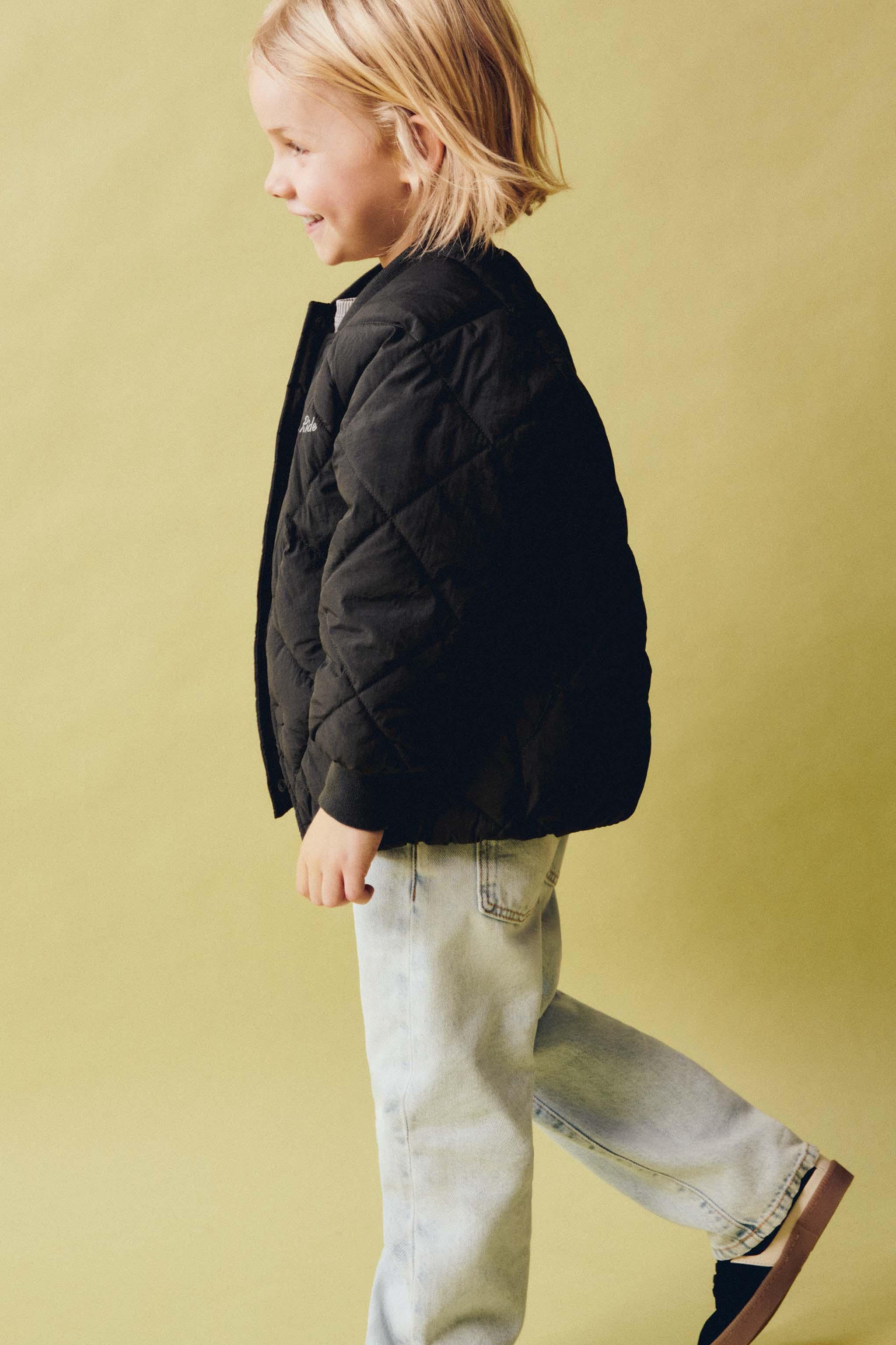 PUFFER BOMBER JACKET WITH HOOD