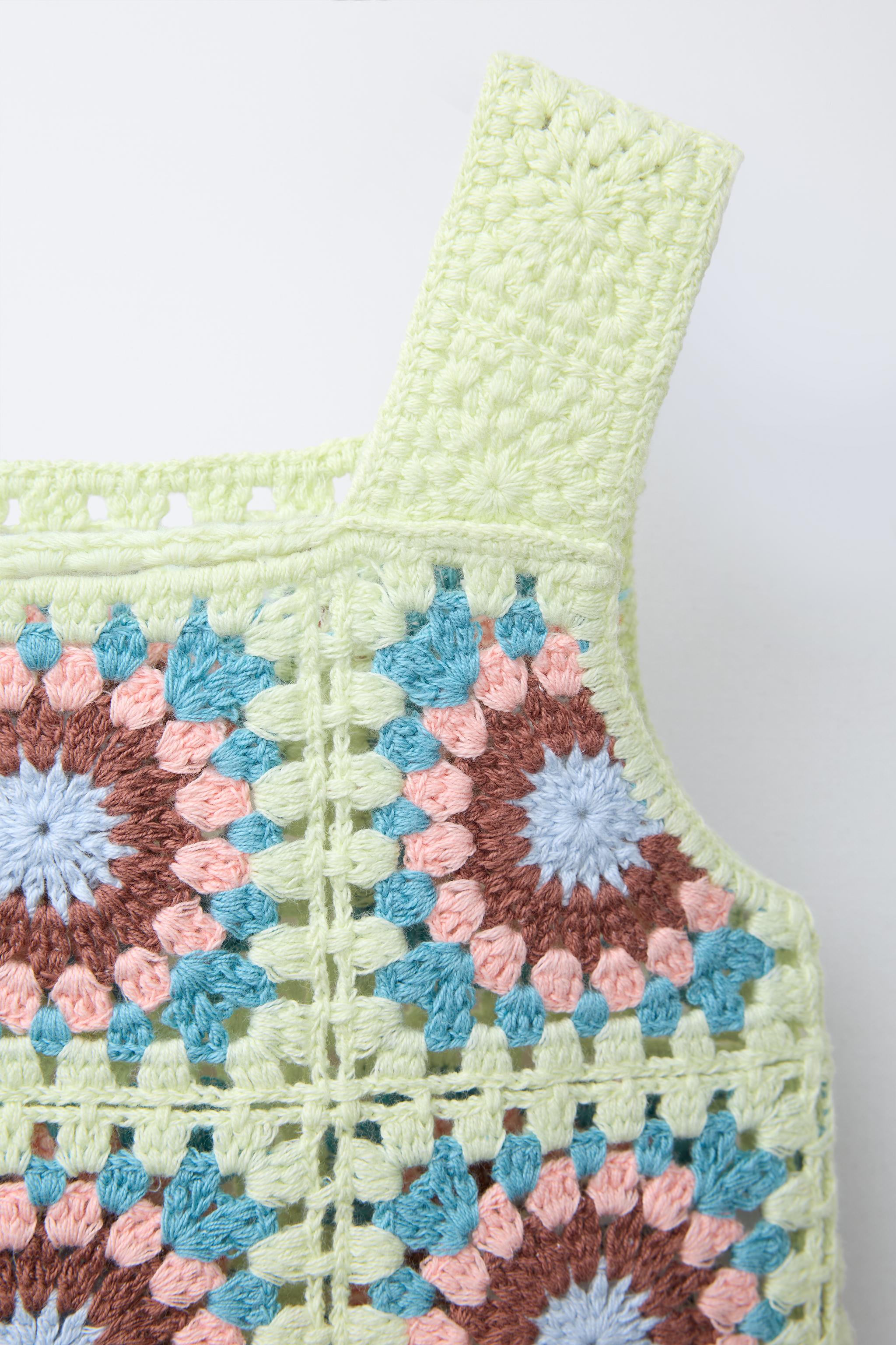 CROCHET KNIT TOP