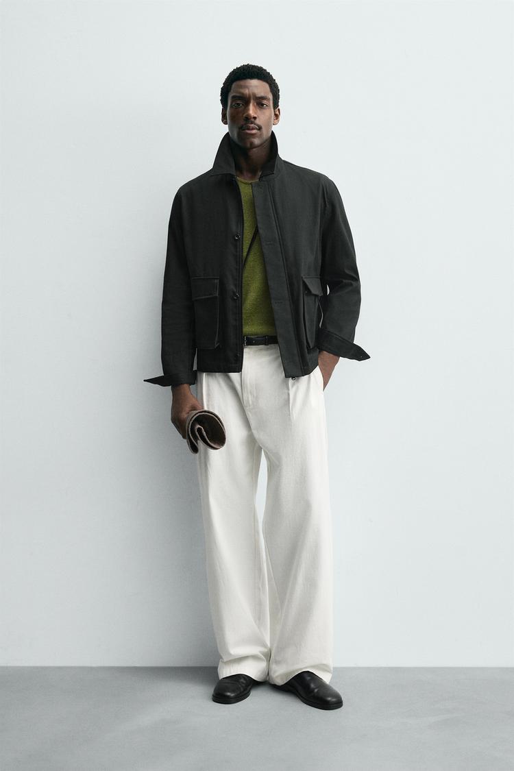 REGULAR FIT POCKET JACKET