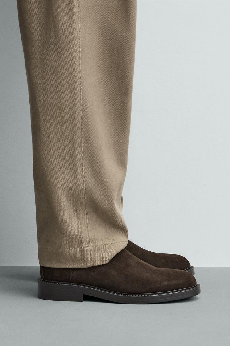 LEATHER CHELSEA BOOTS - Zara product image