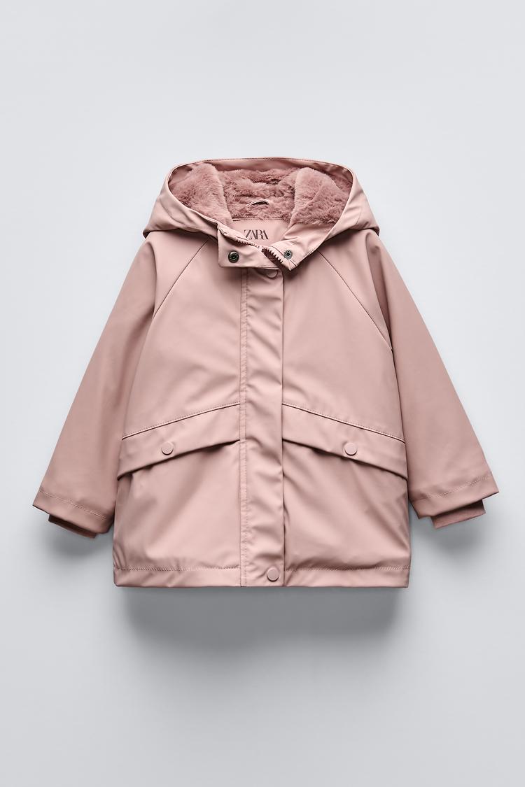 WATER REPELLENT LINED RAINCOAT
