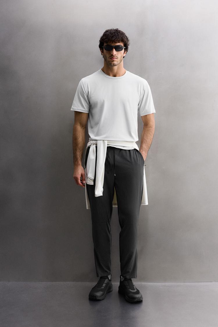 COLOR BLOCK TECHNICAL PANTS - Zara product image