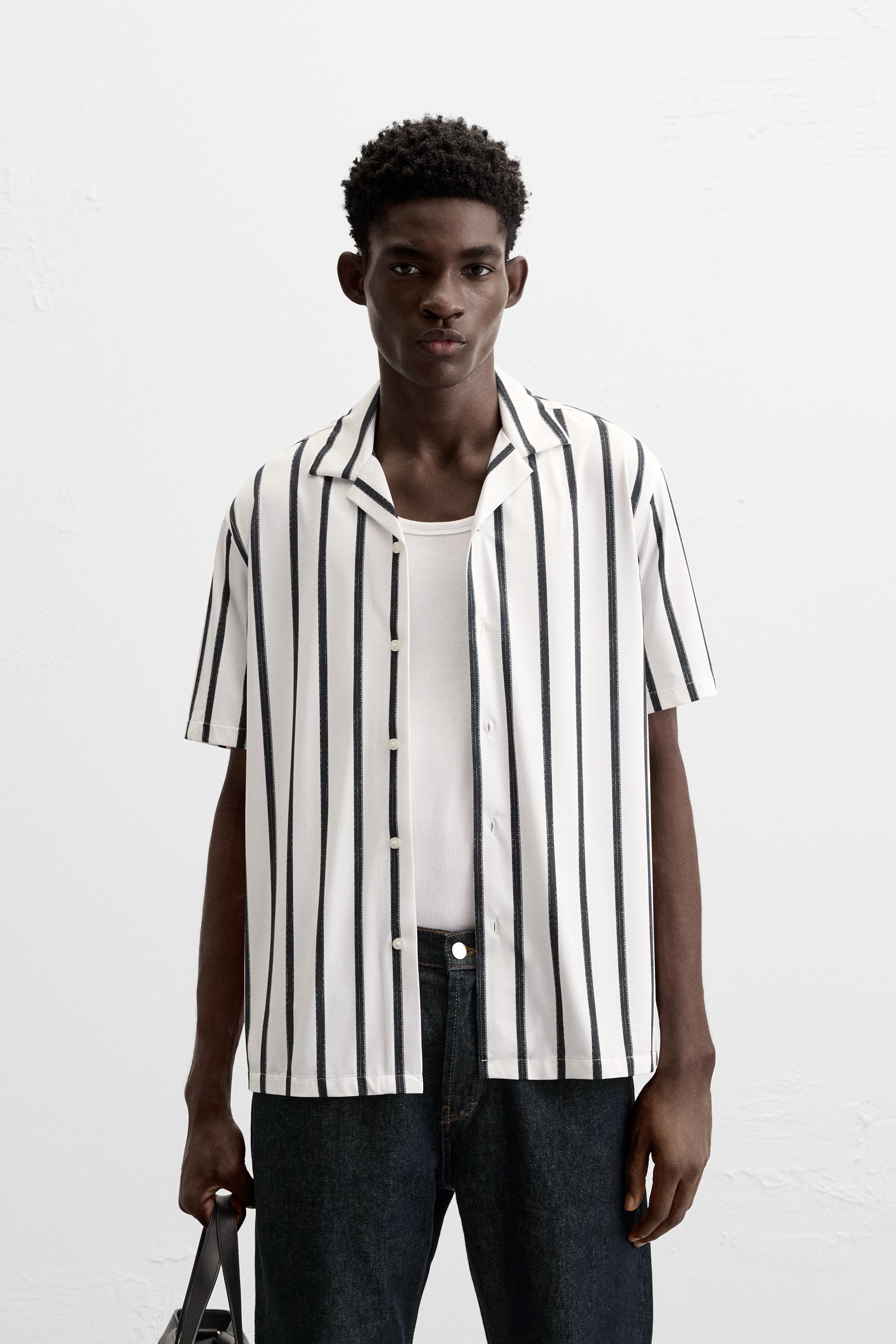 STRIPED STRETCH SHIRT