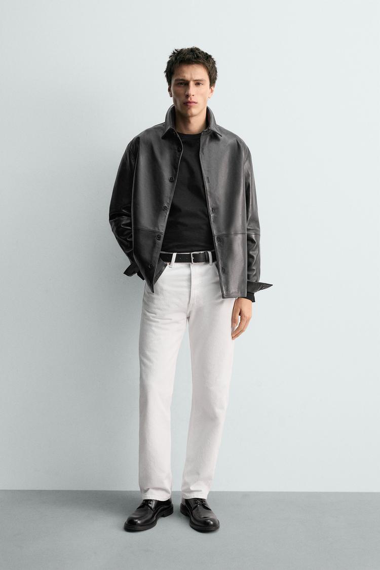 ANKLE FIT STRAIGHT JEANS - Zara product image