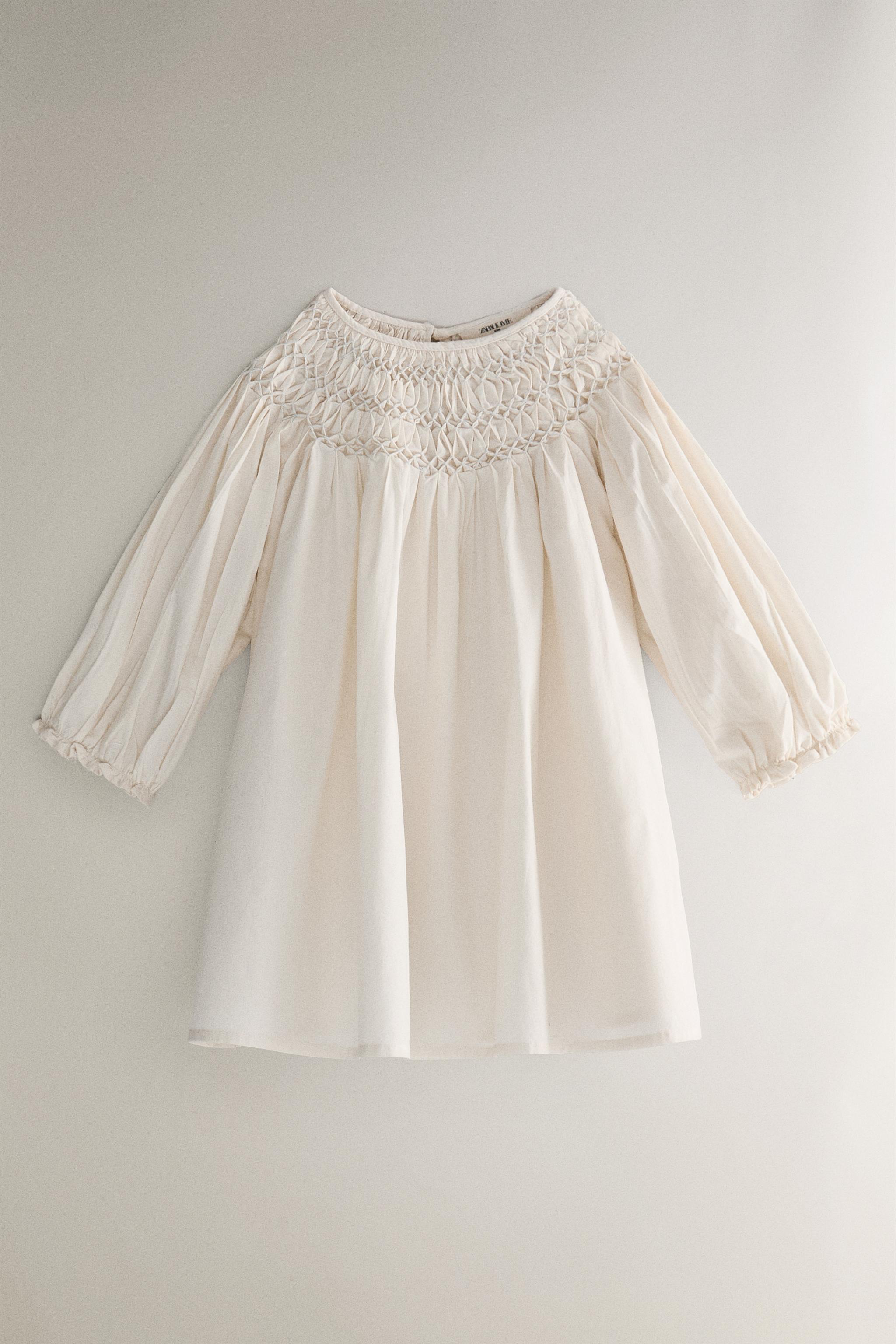 CHILDREN'S SMOCKED DRESS