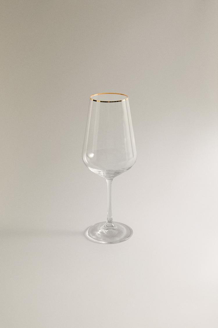 CHRISTMAS GLASS WITH LINES