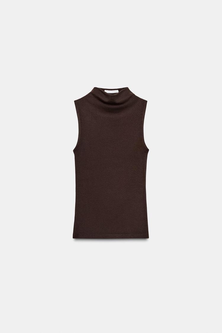SLEEVELESS TOP - Zara product image