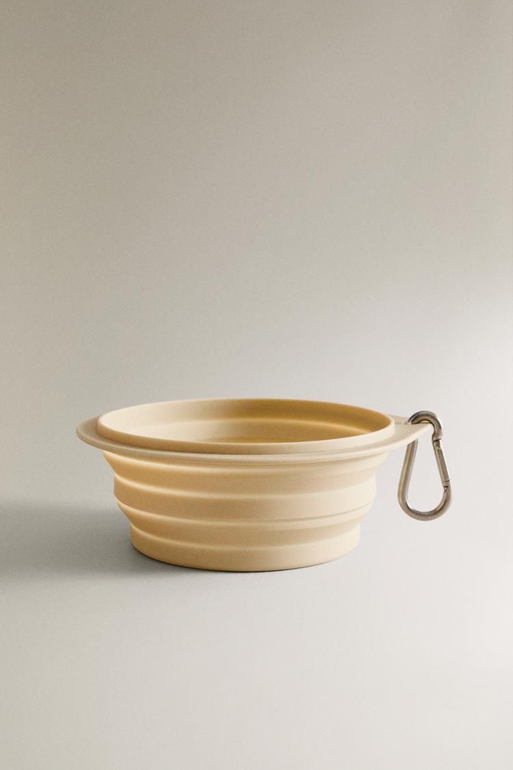 FOLDABLE SILICONE PET FOOD BOWL - Zara product image