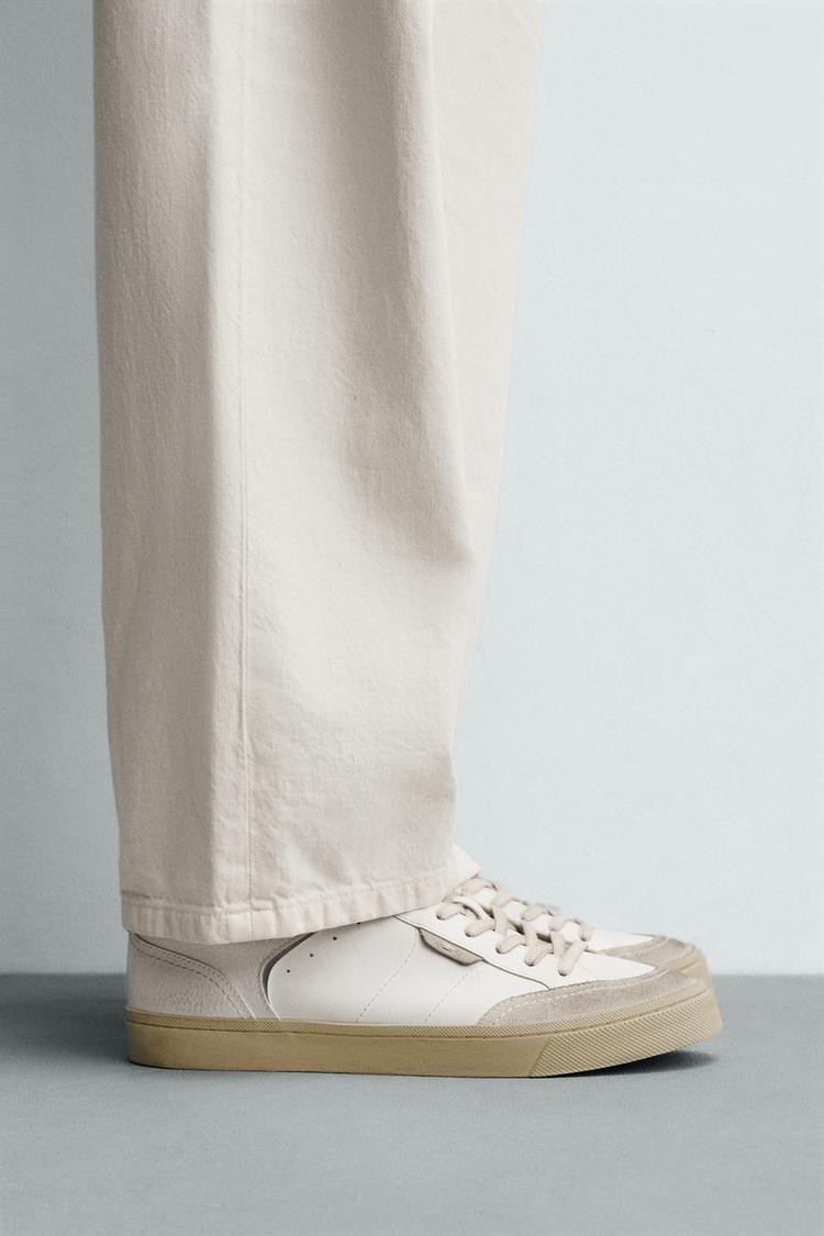 CONTRASTING SOLE SNEAKERS - Zara product image