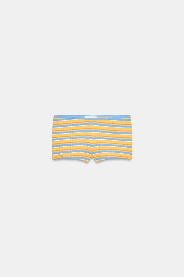 MINI STRIPED SHORTS - Zara product image