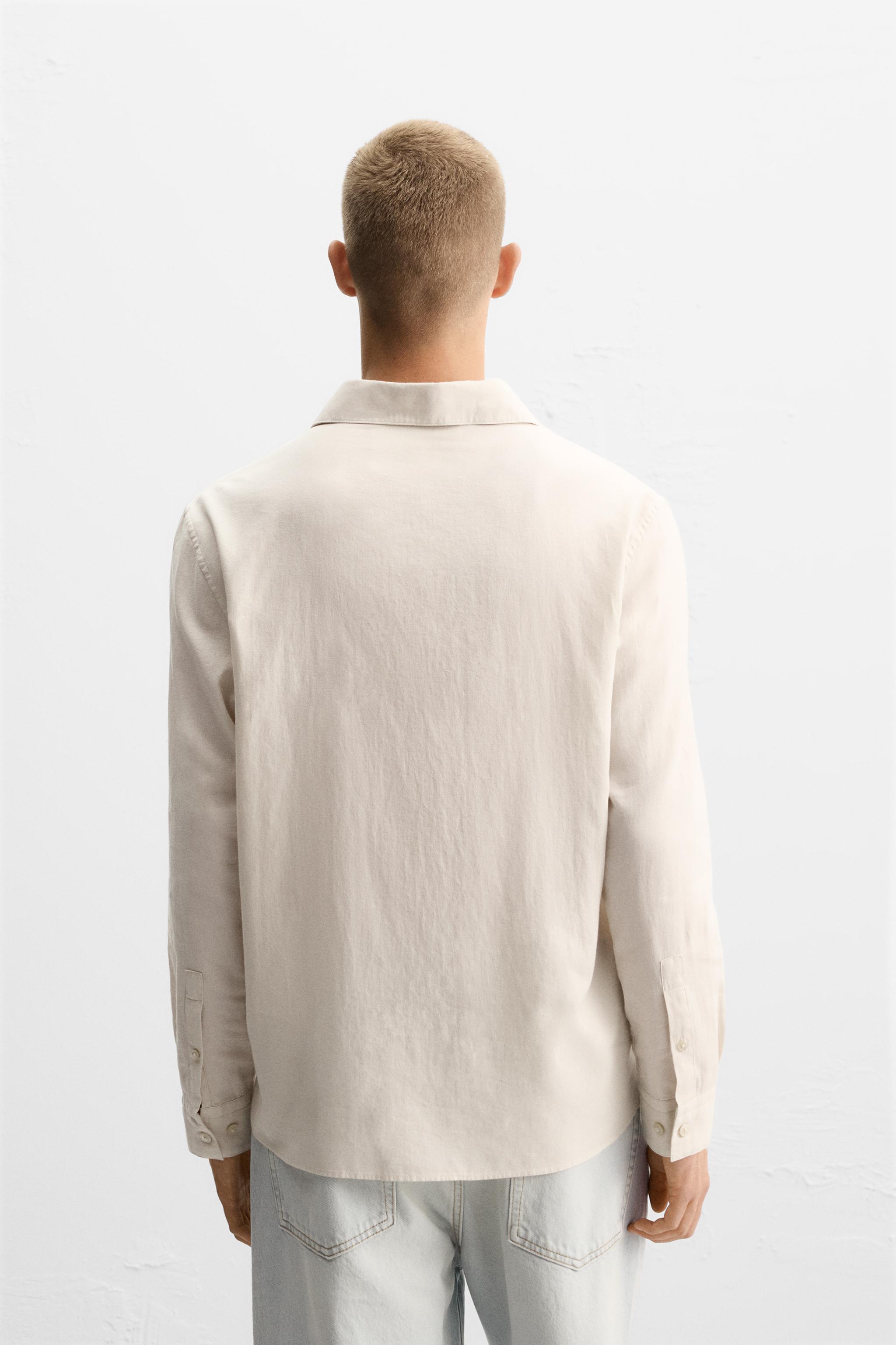 TEXTURED COTTON SHIRT