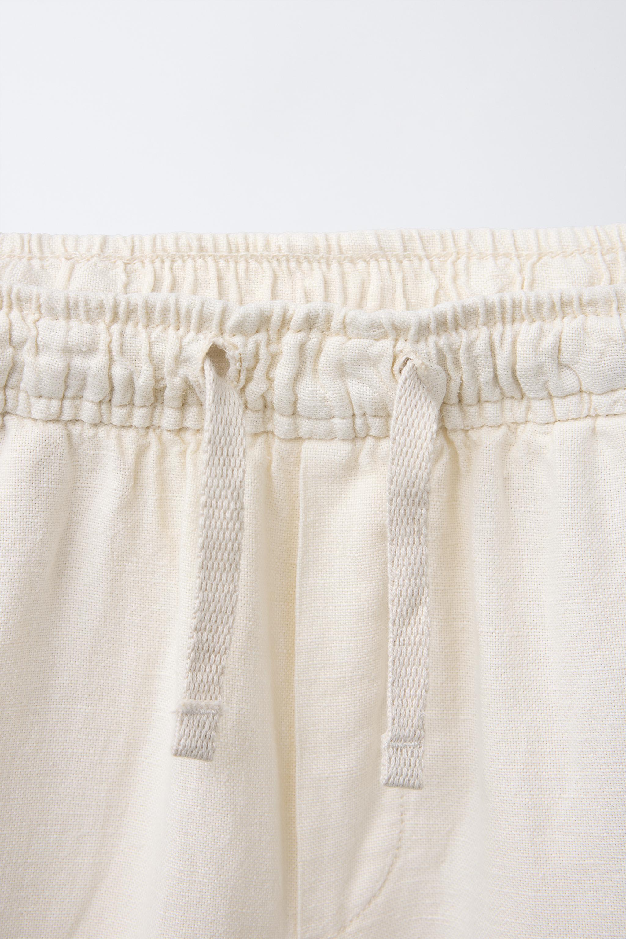 LINEN SHORTS