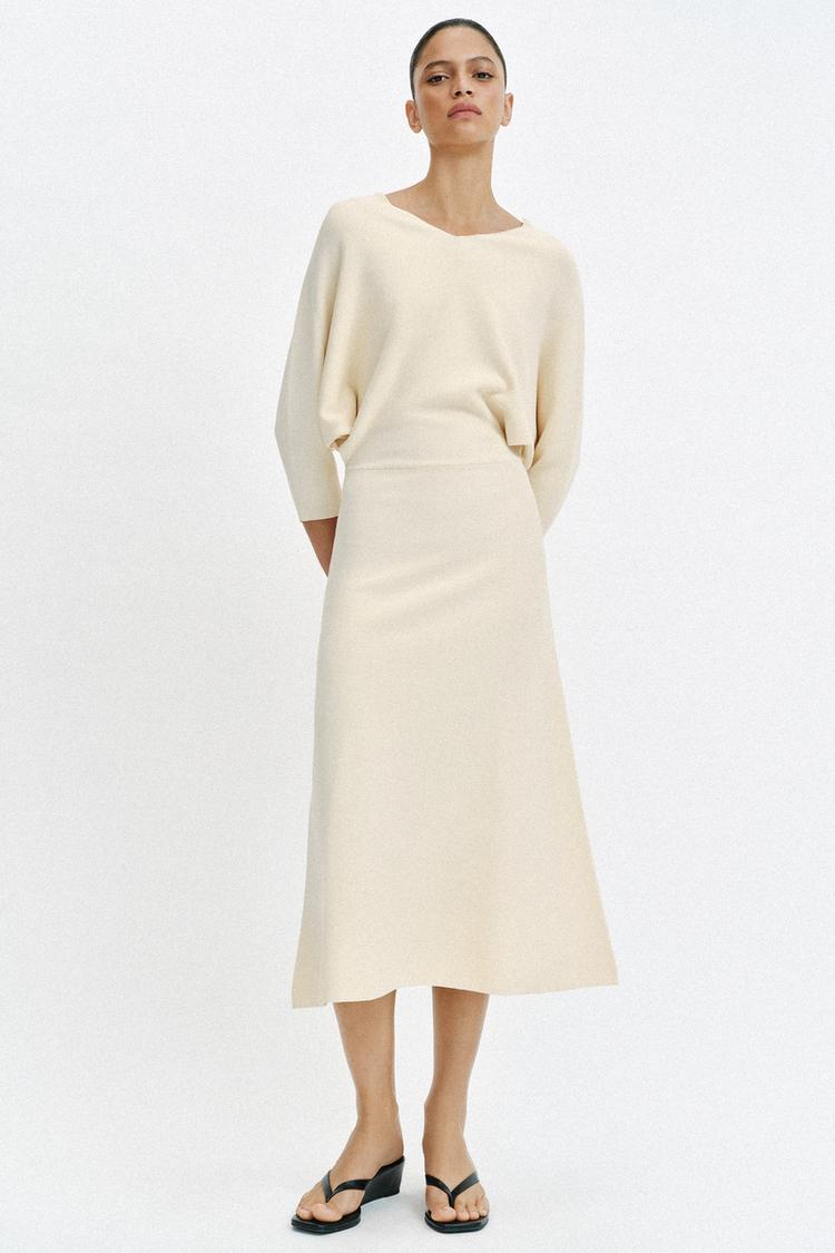 KNIT MIDI DRESS - Zara product image