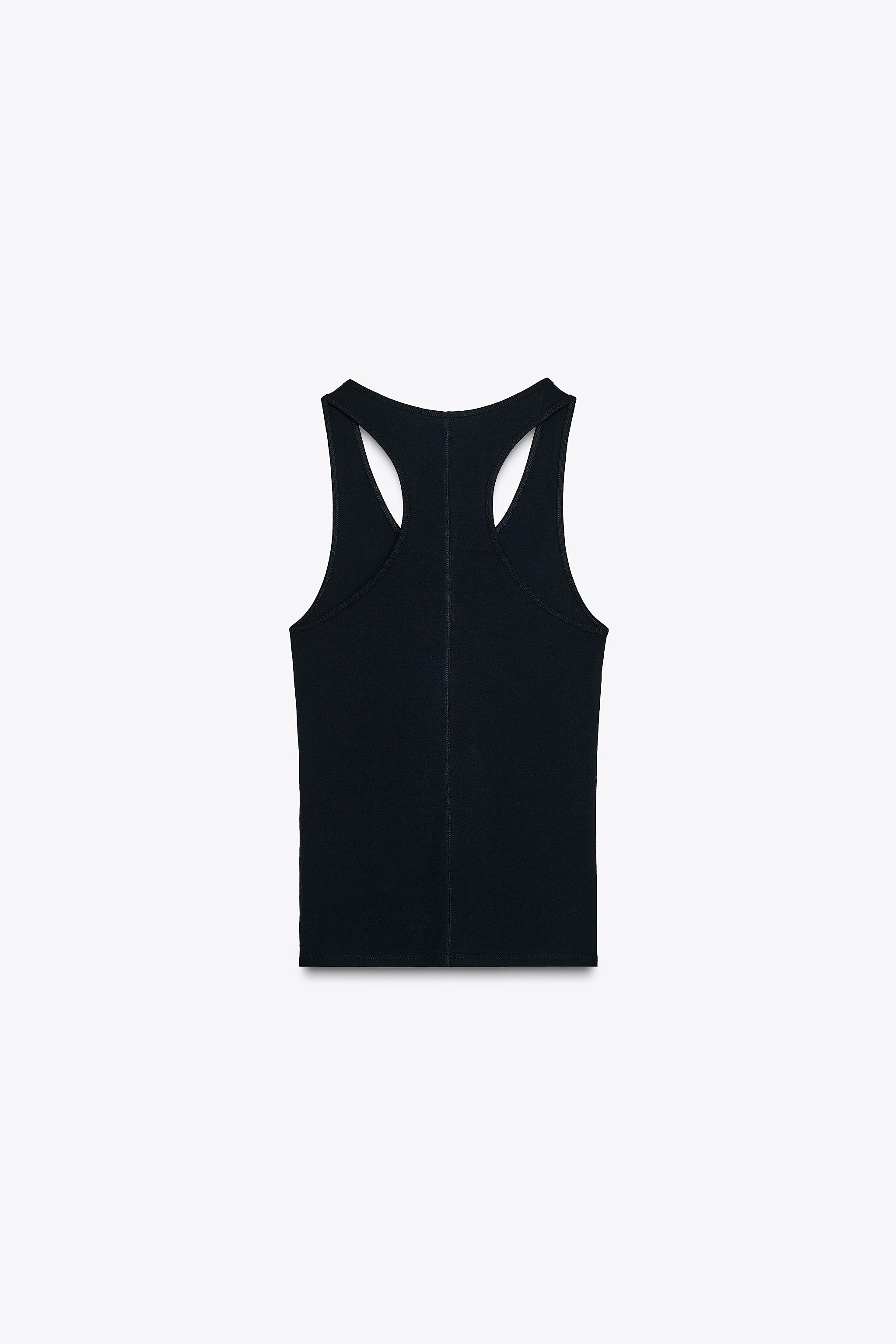TOP EN COTON BOUTONNÉ