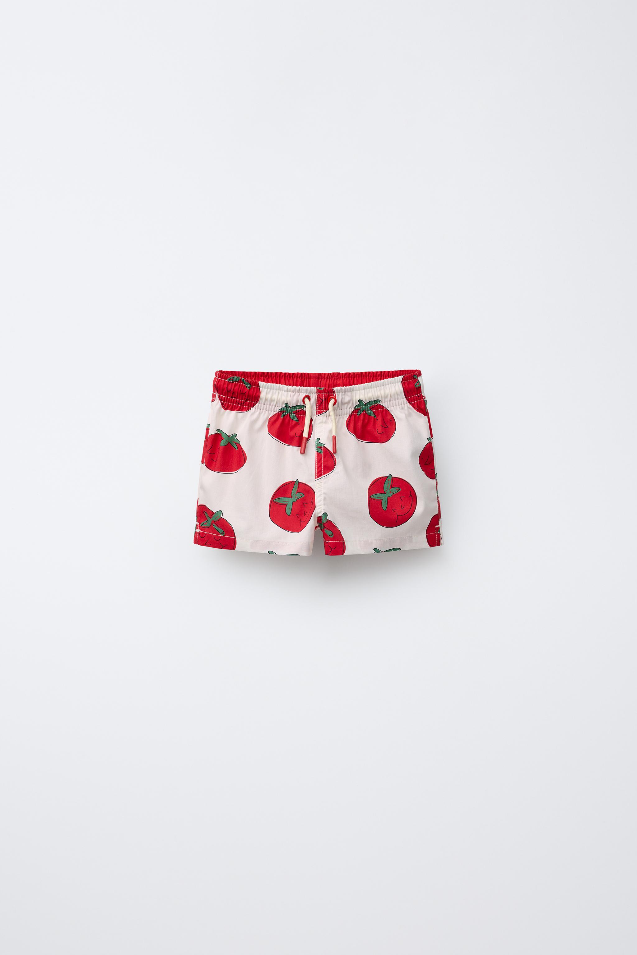 2-6 ANS/ BERMUDA BAIN IMPRIMÉ