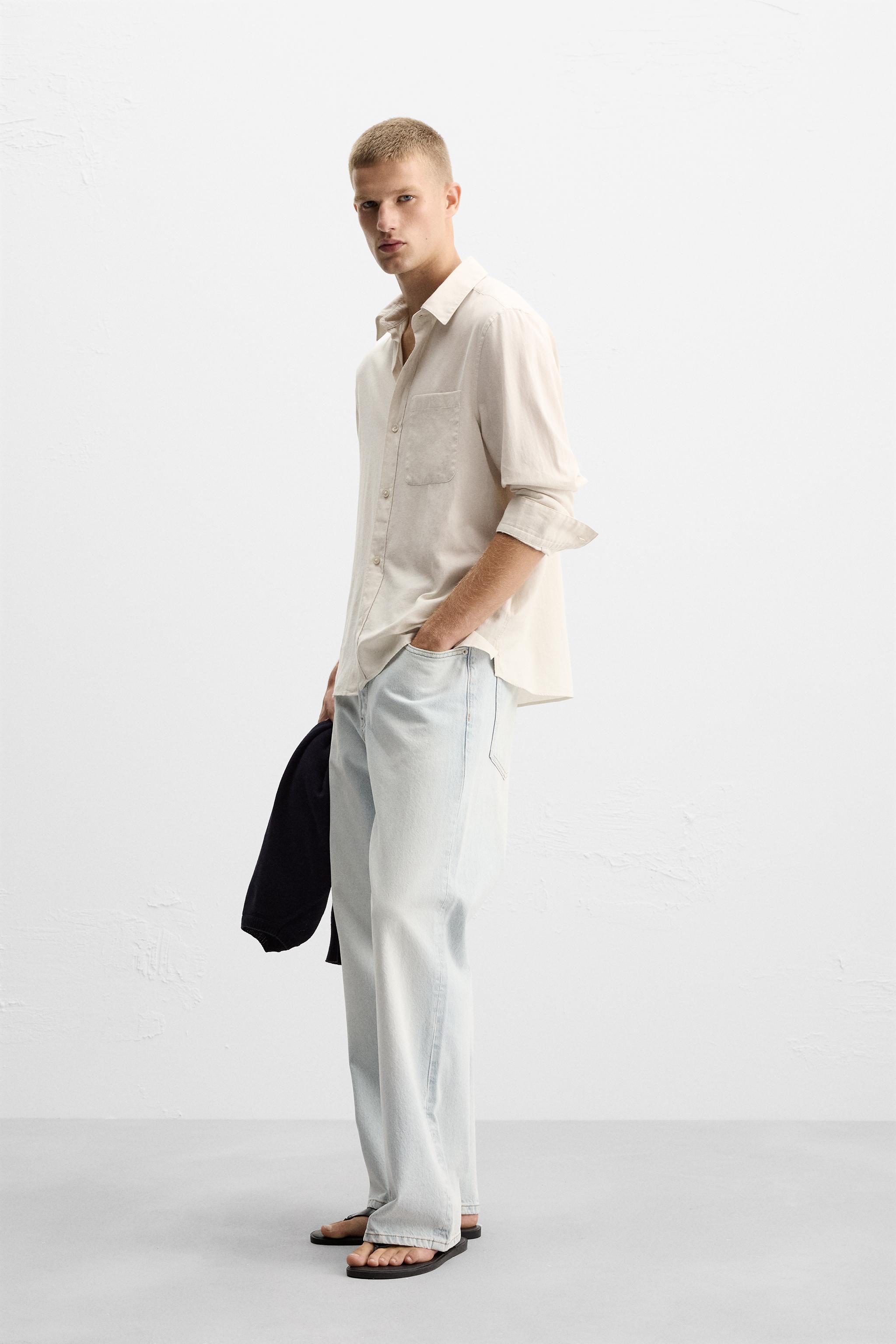 TEXTURED COTTON SHIRT