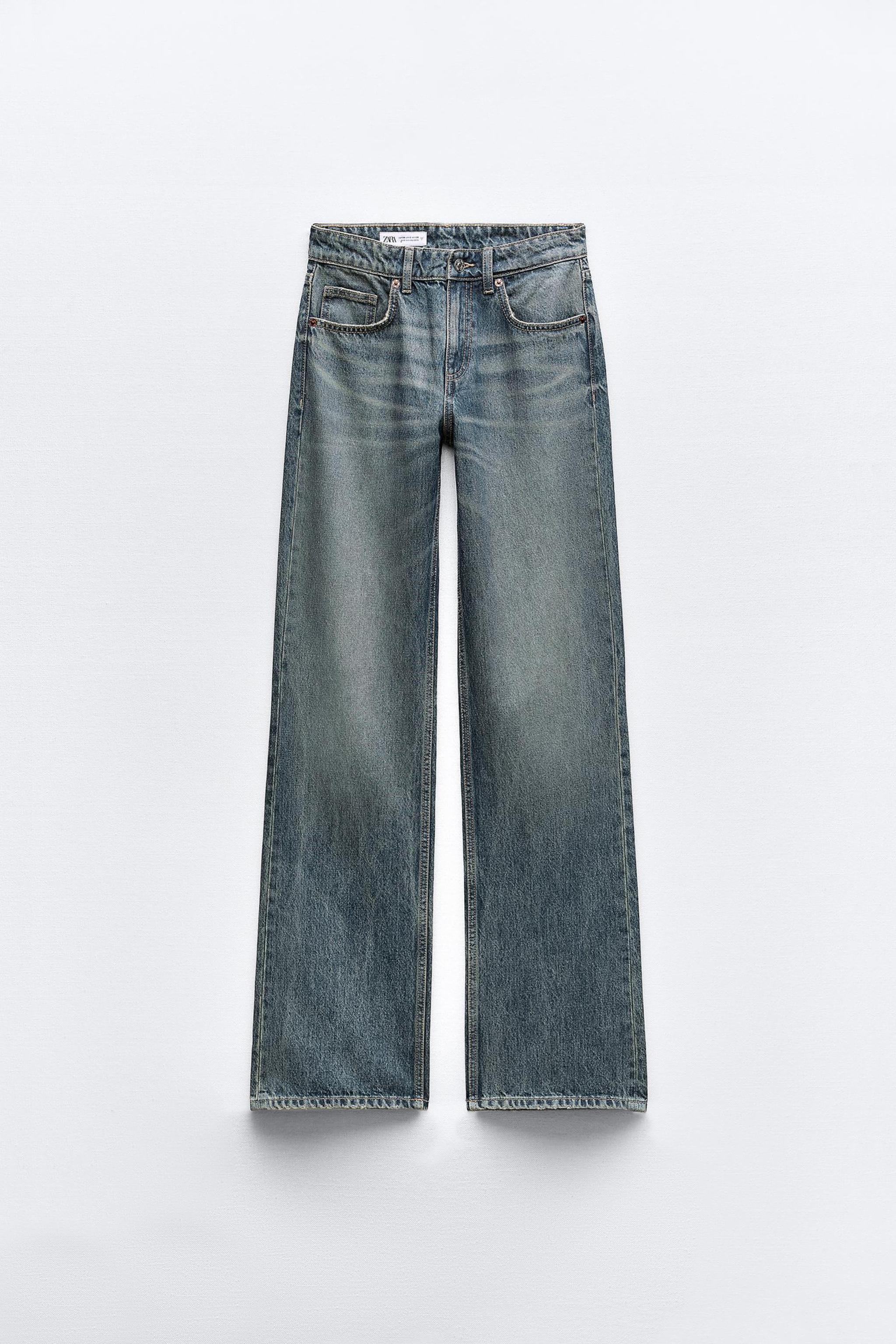 Compare FULL LENGTH TRF MID-RISE WIDE LEG JEANS | Mall of