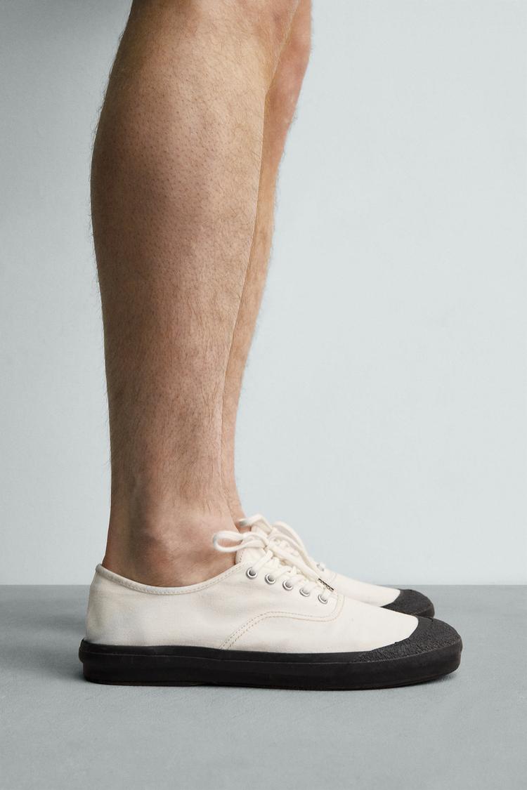 FABRIC SNEAKERS AARON LEVINE X ZARA - Zara product image