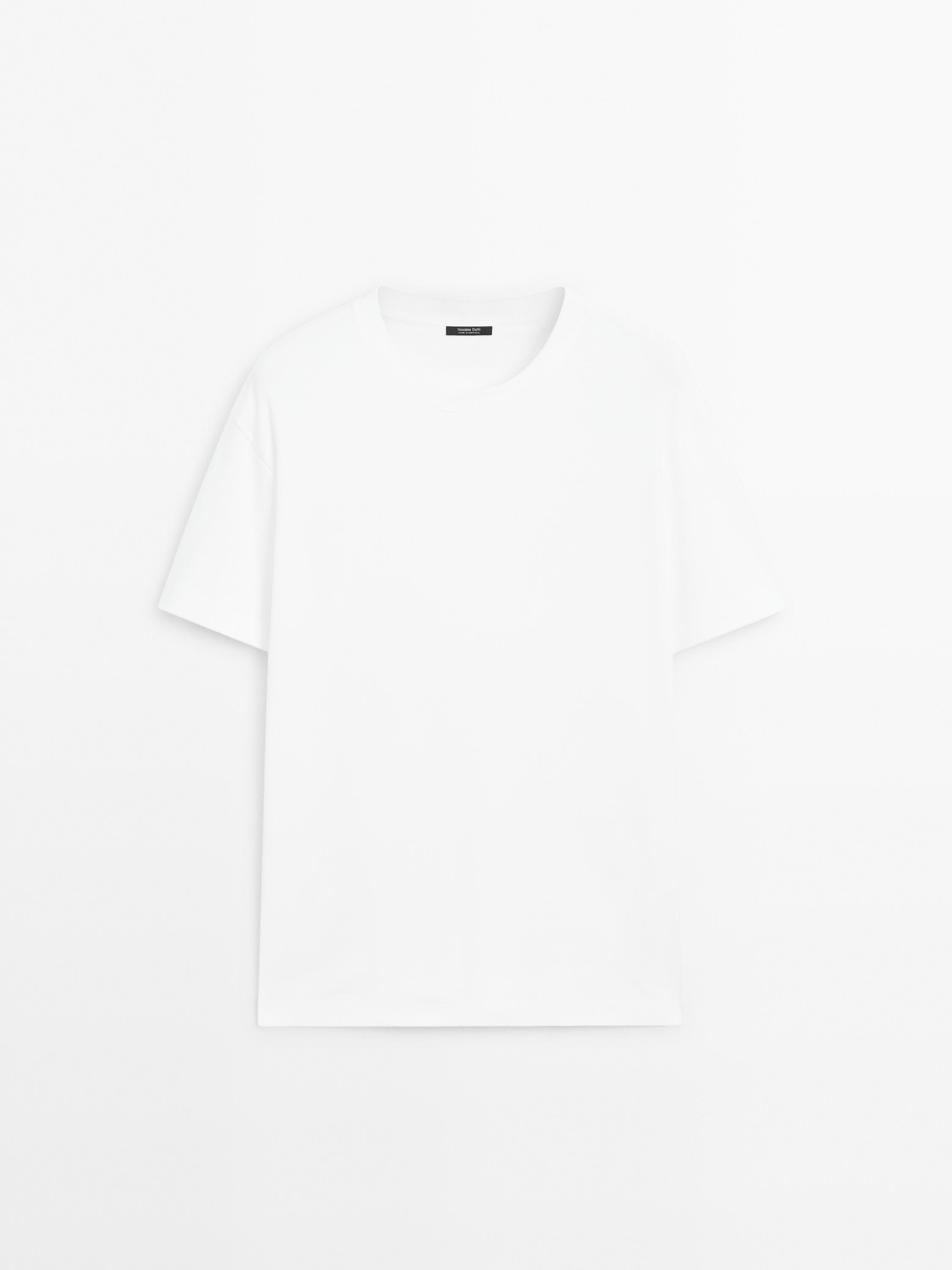 T-shirt medium weight 100 % coton