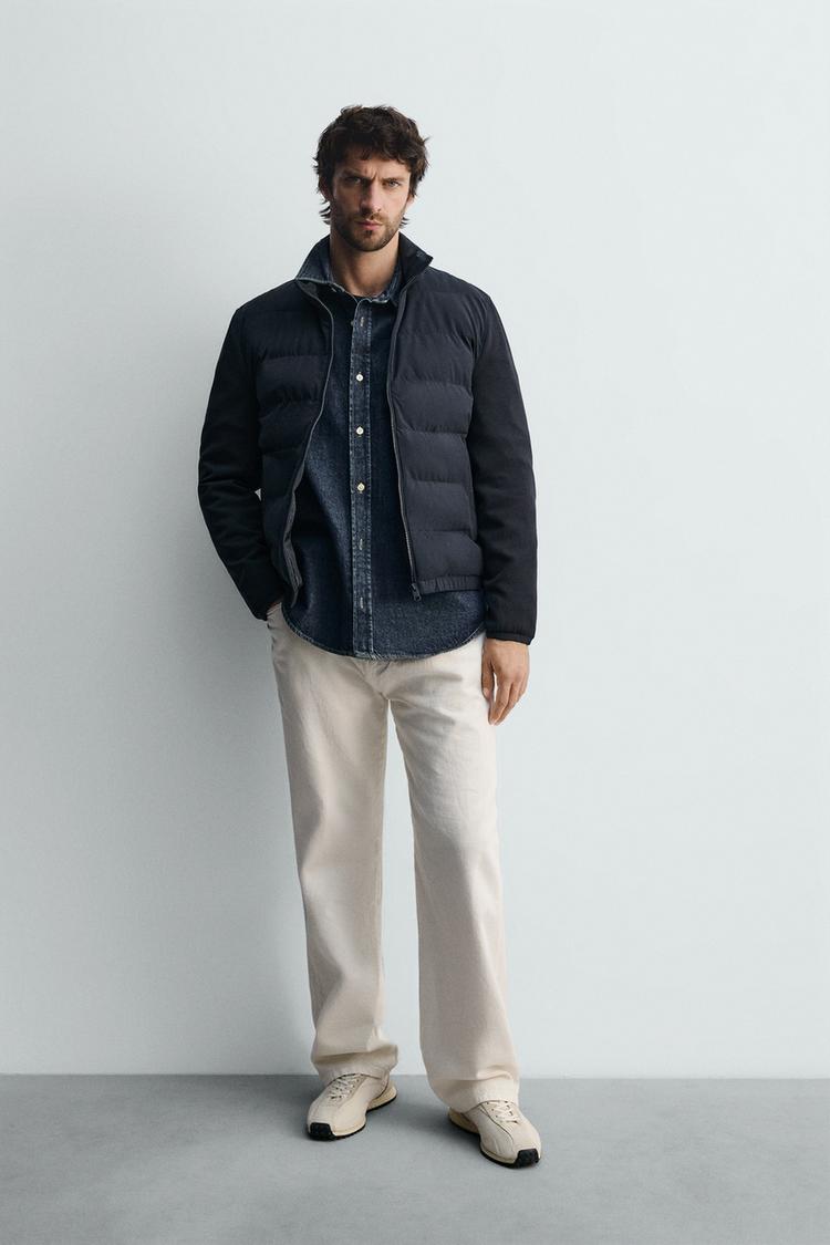 COMBINATION PUFFER JACKET - Zara product image