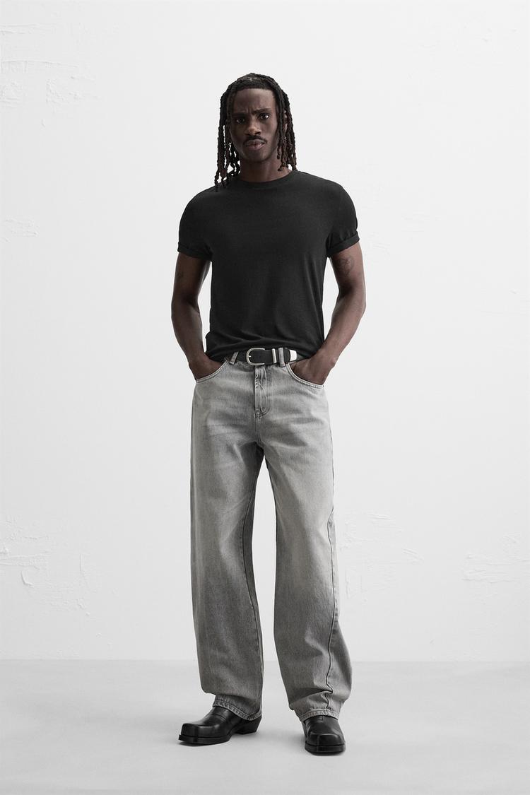 BAGGY JEANS WITH SEAM DETAIL