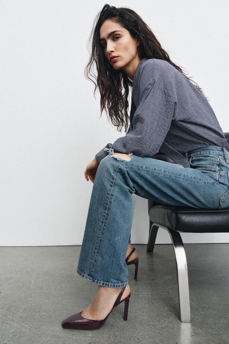 SQUARE TOE HEELS - Zara product image