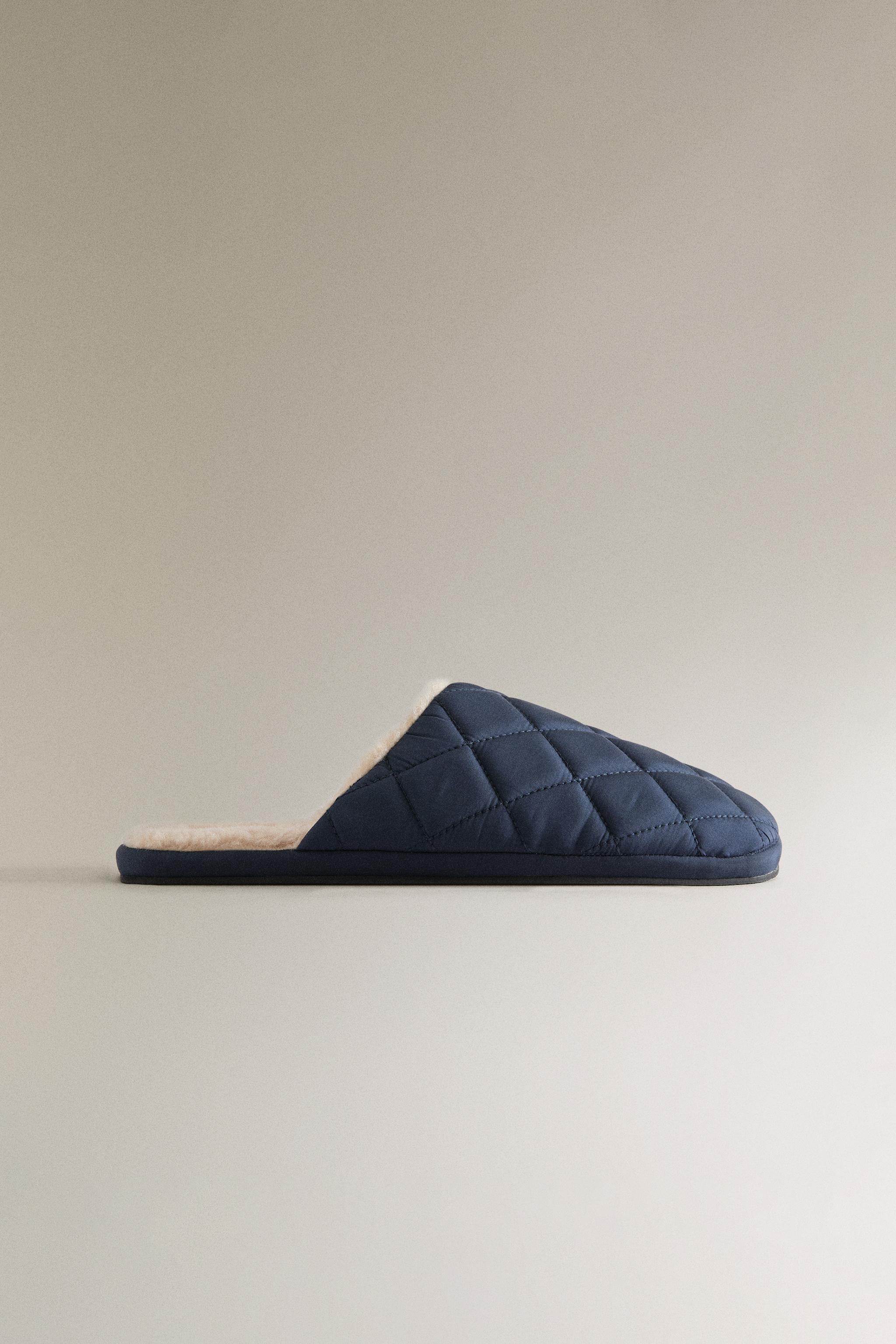 WARM QUILTED SLIPPERS