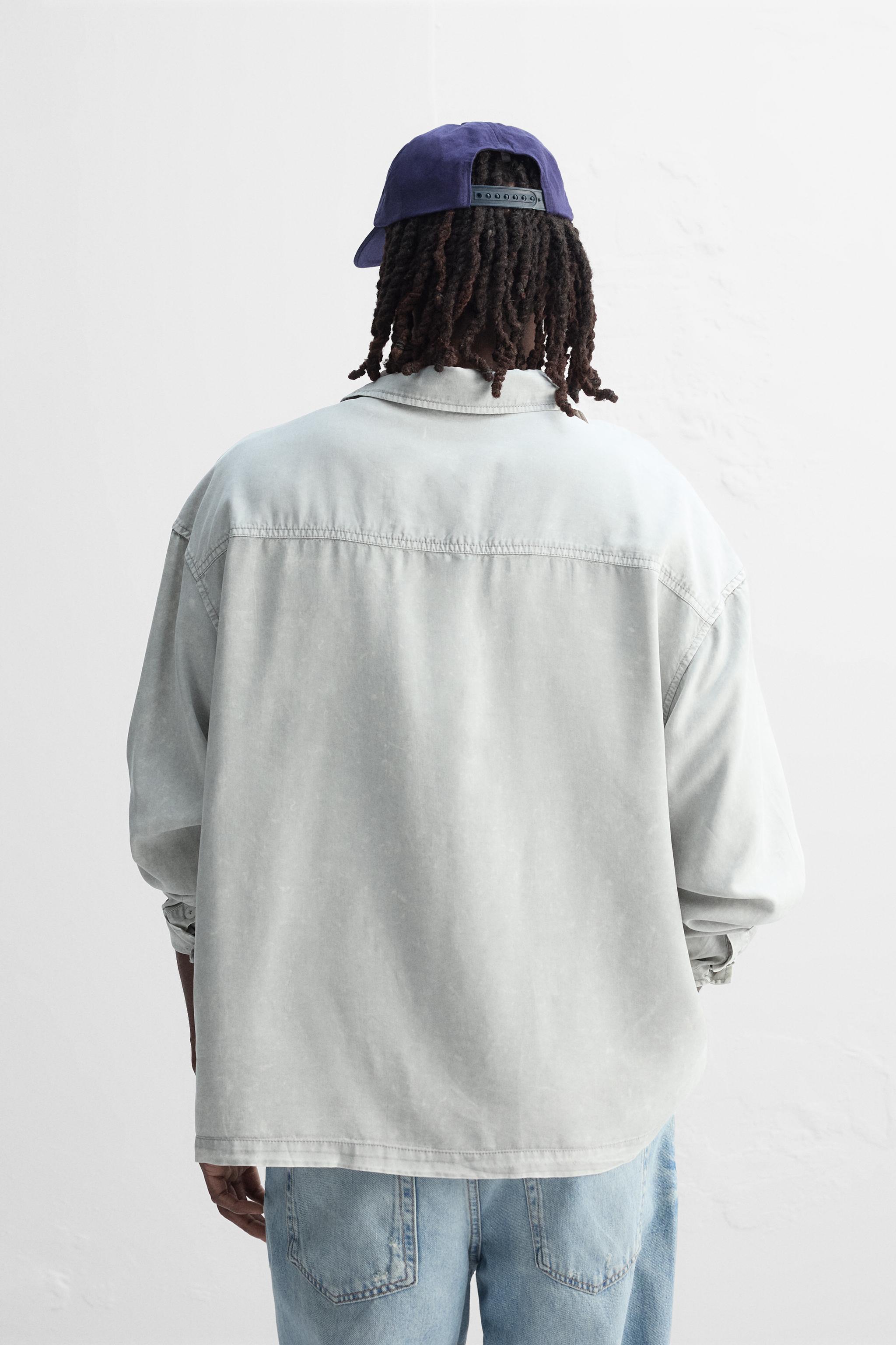 WASHED LYOCELL SHIRT