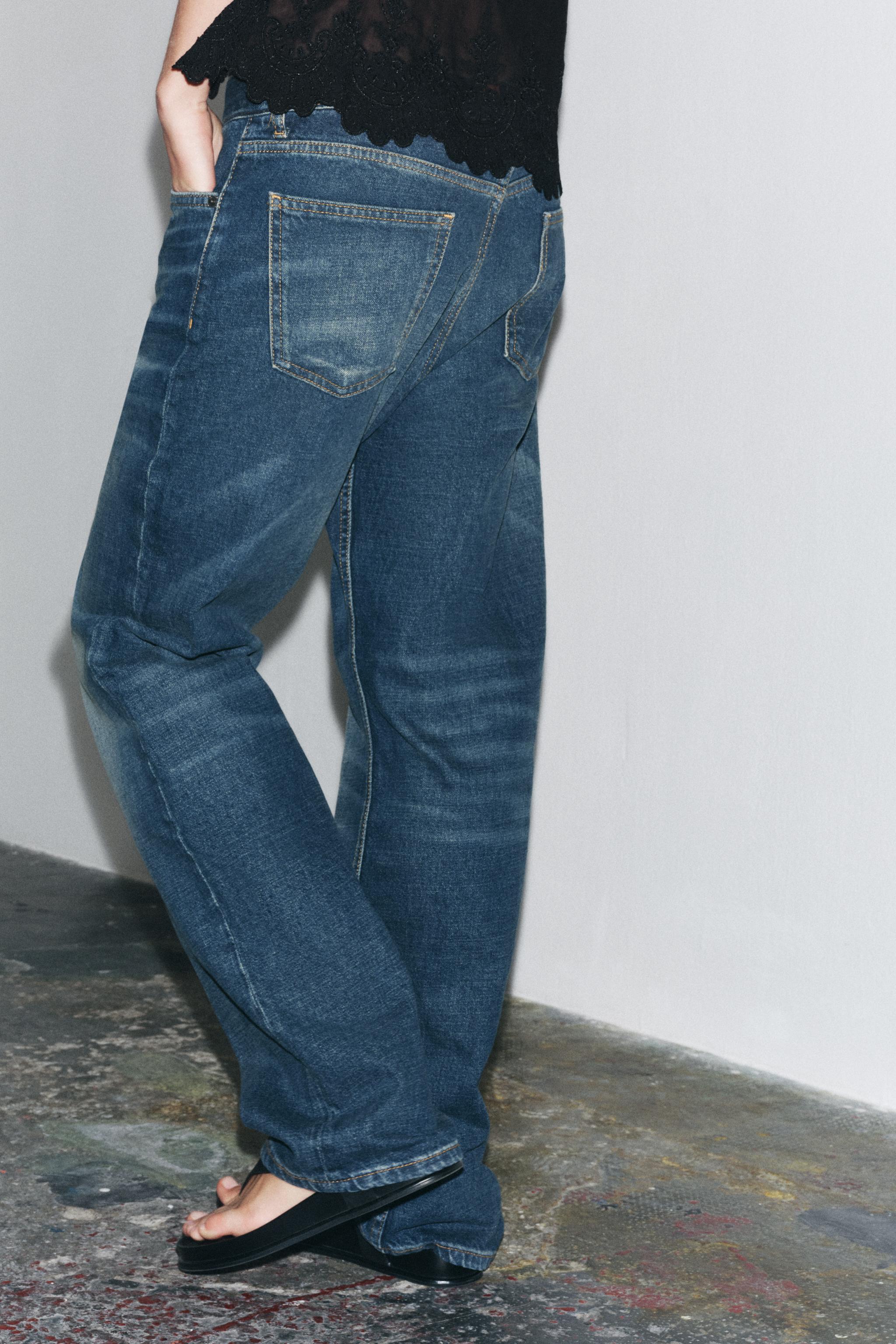 JEAN COLLECTION ZW COUPE DÉCONTRACTÉE ET TAILLE MI-HAUTE