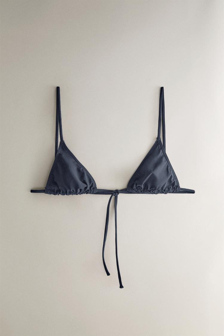 TRIANGLE BEACH BIKINI TOP - Zara product image