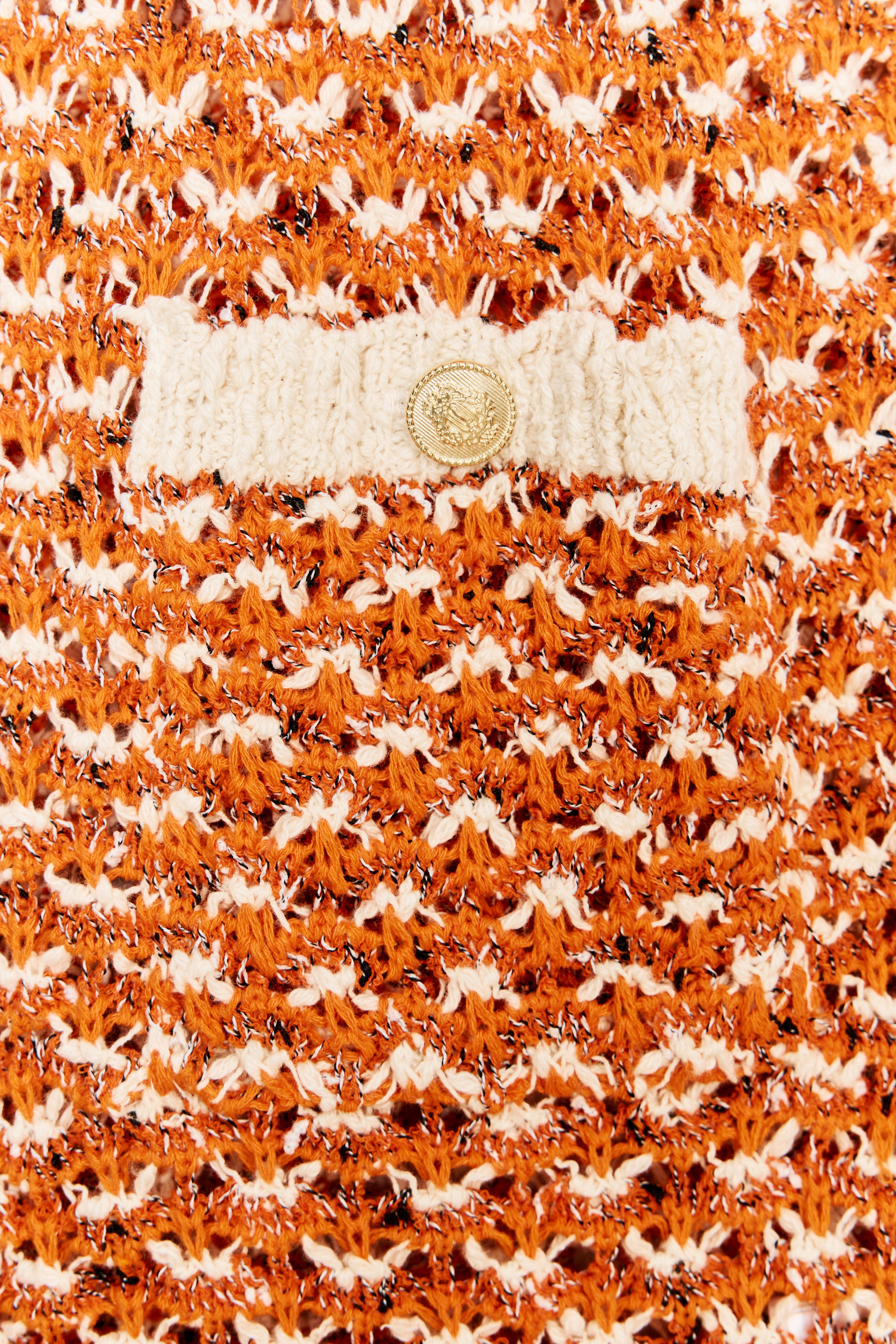 ROBE COURTE EN MAILLE TEXTURÉE