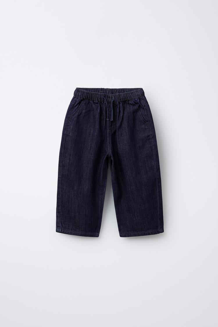 DENIM JOGGERS - Zara product image