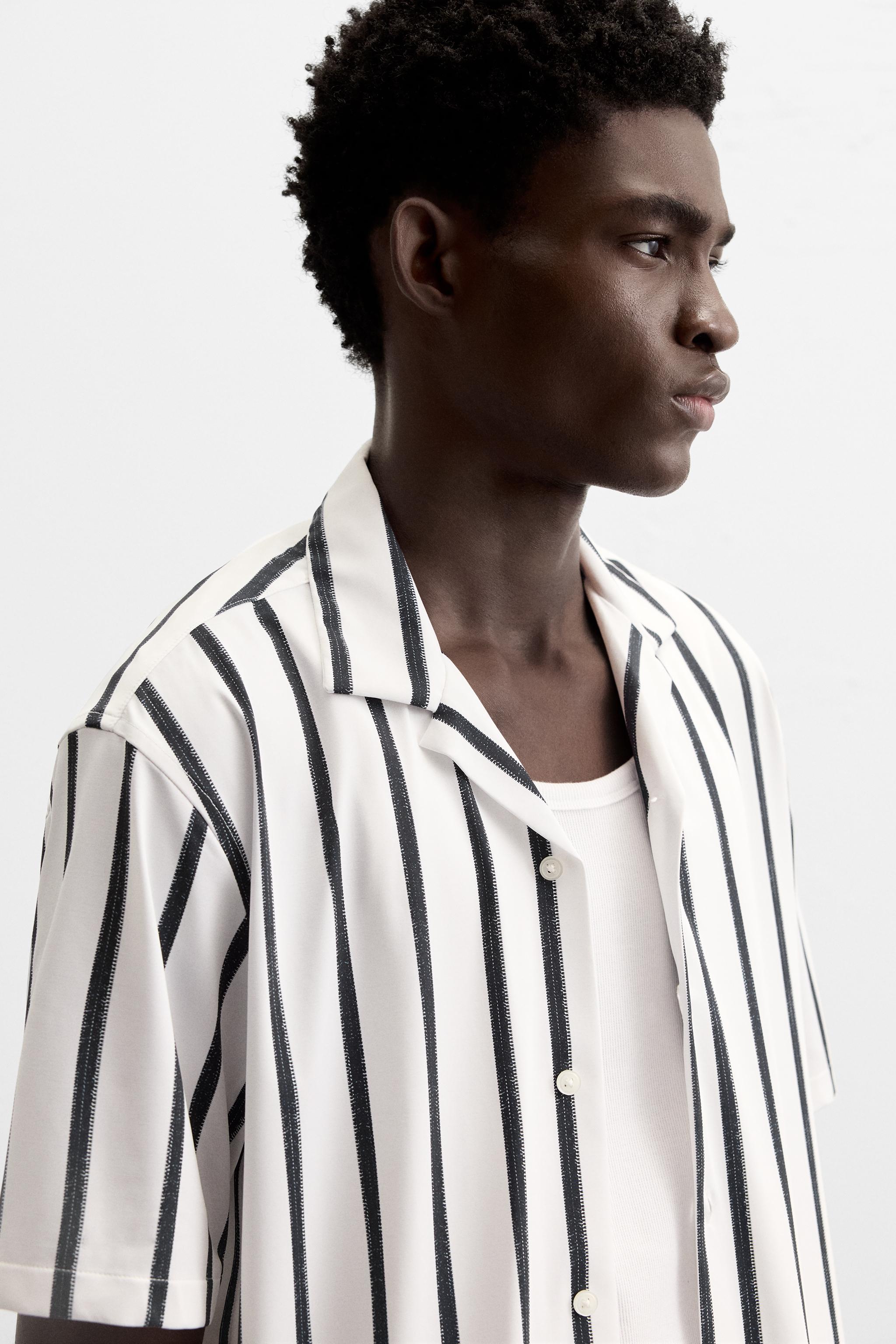 STRIPED STRETCH SHIRT