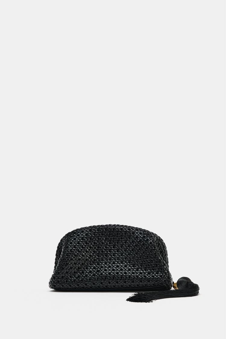 WOVEN POUCH BAG - Zara product image