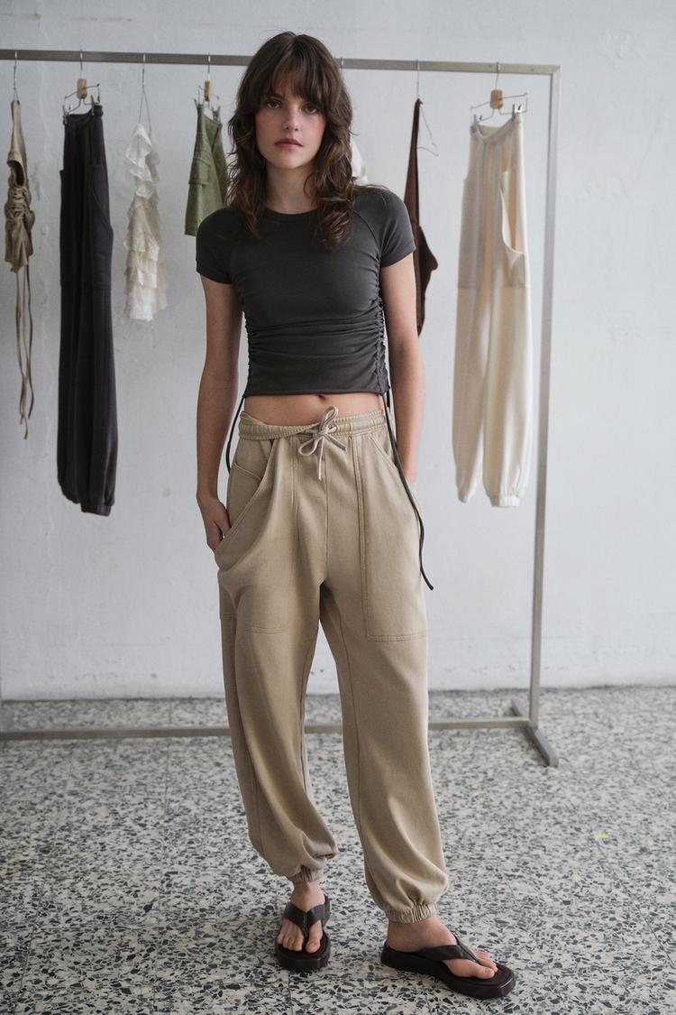 JOGGER PANTS WITH POCKETS - Zara product image
