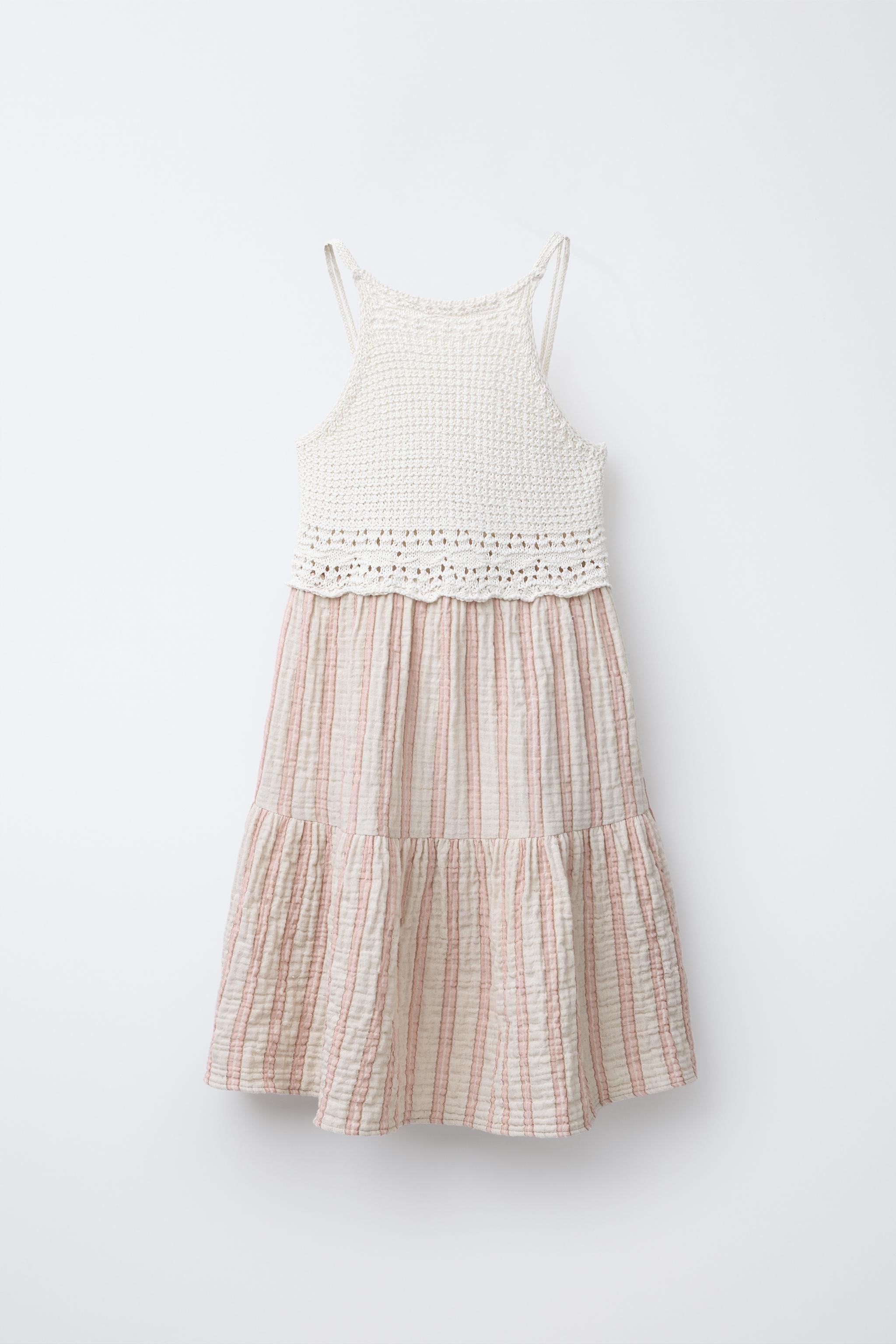 ROBE EN MAILLE CROCHET À TEXTURE