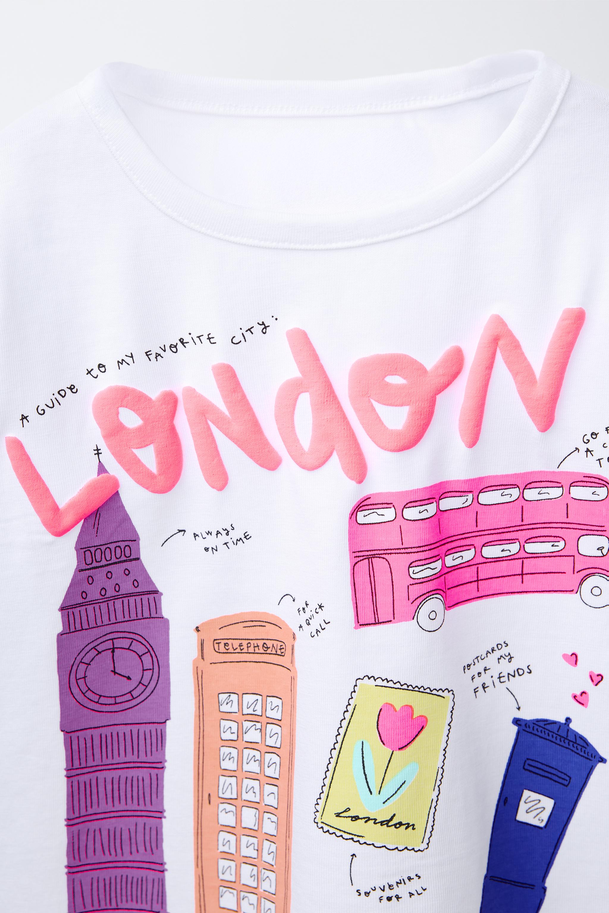 T-SHIRT IMPRIMÉ VILLES