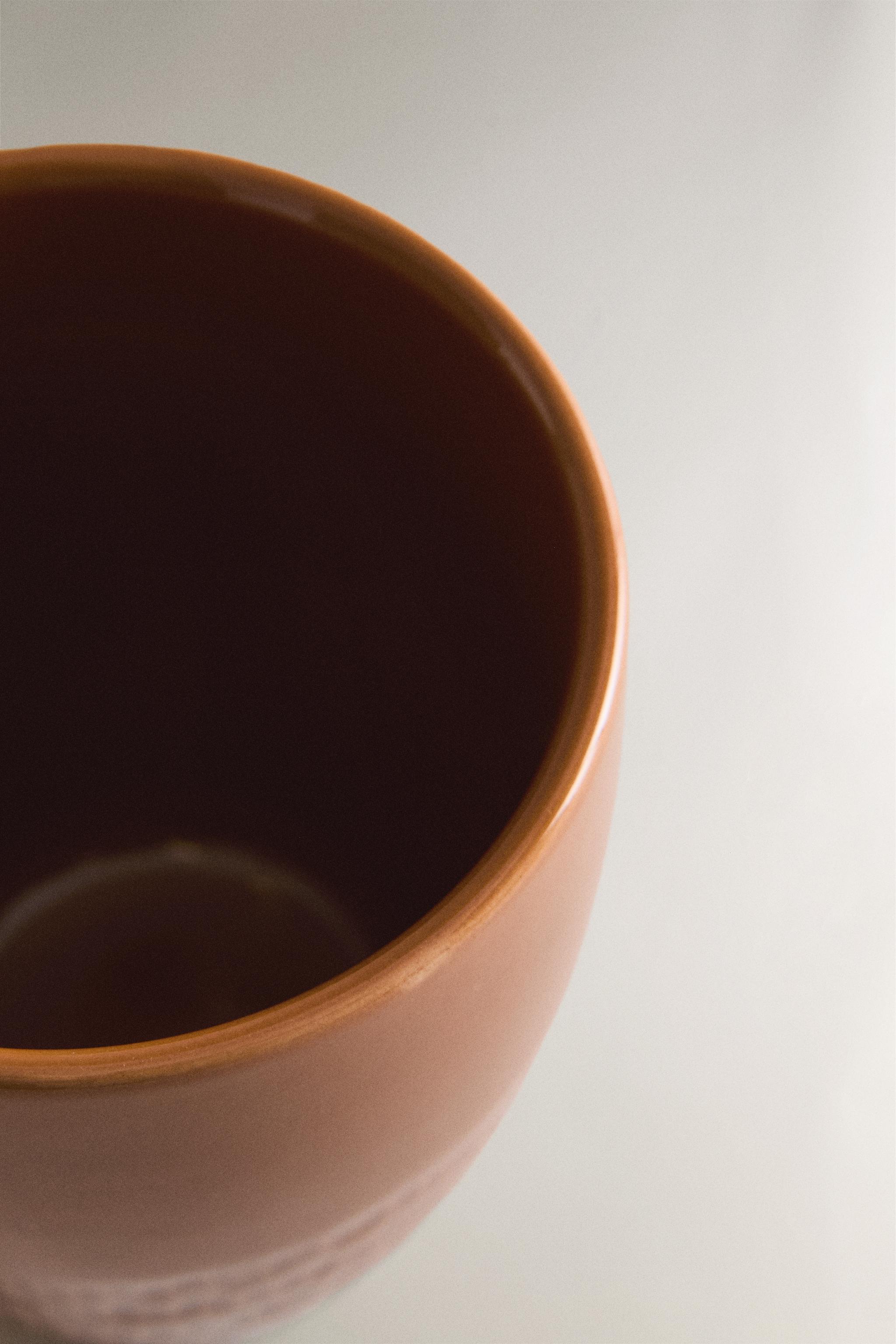 TASSE GRÈS CARAMEL